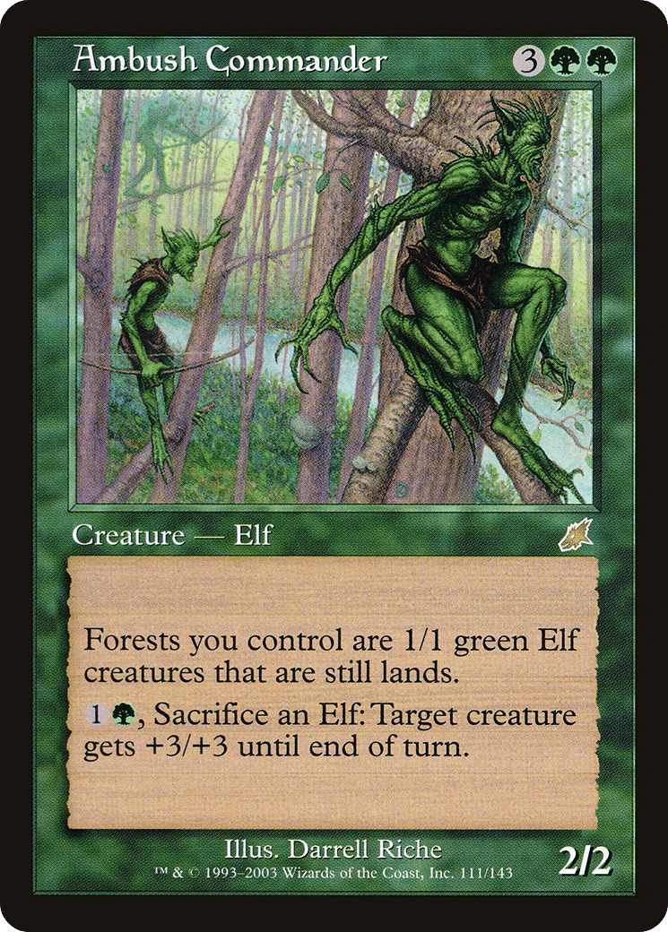 Ambush Commander — Scourge — Magic: The Gathering