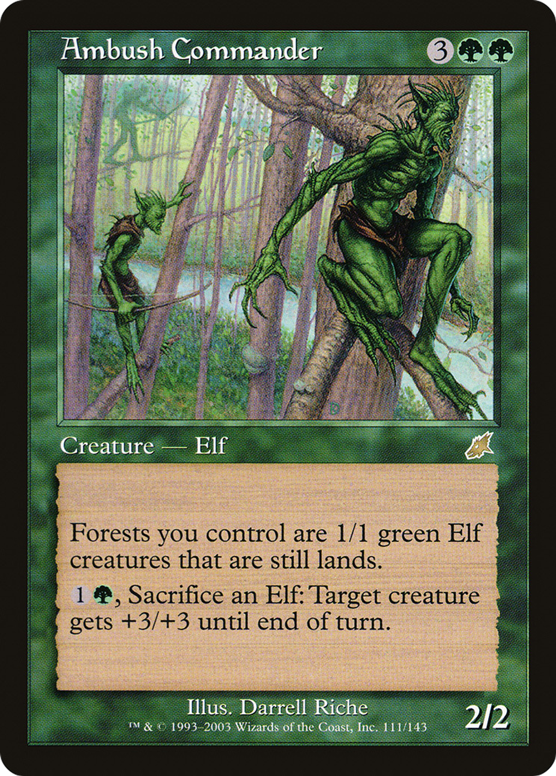 Ambush Commander — Scourge — Magic: The Gathering