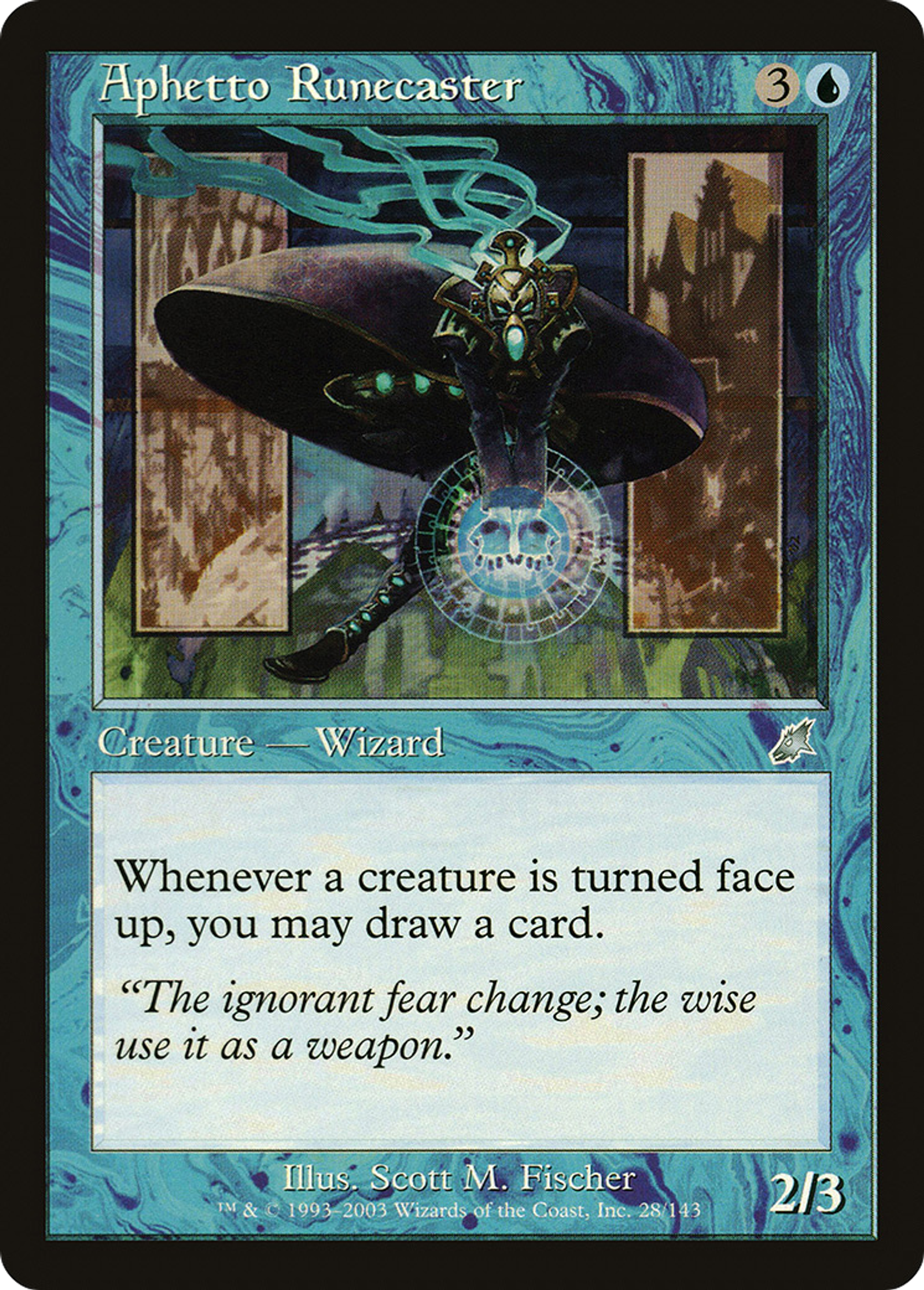 Aphetto Runecaster — Scourge — Magic: The Gathering