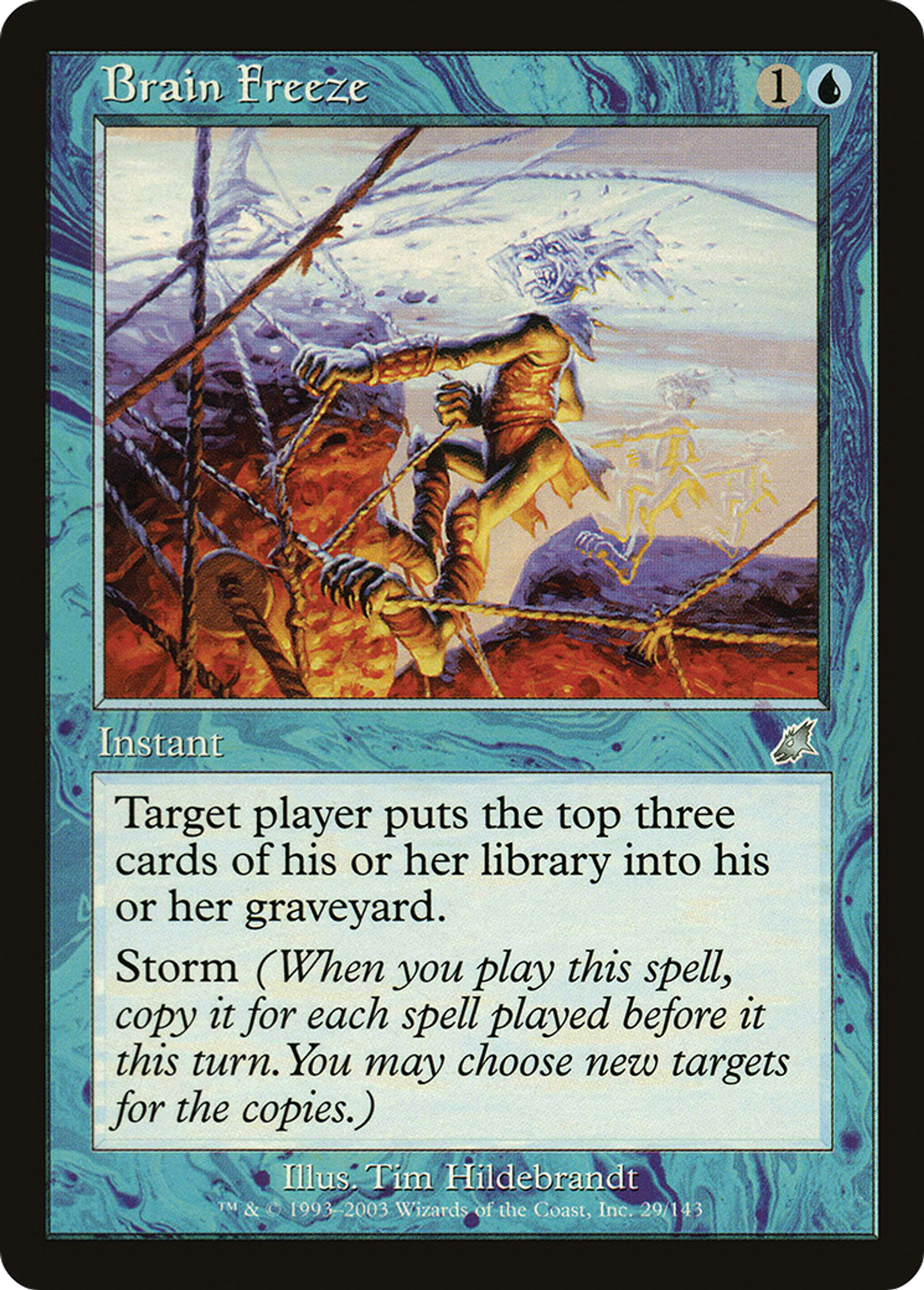Blocage cérébral — Scourge — Magic: The Gathering