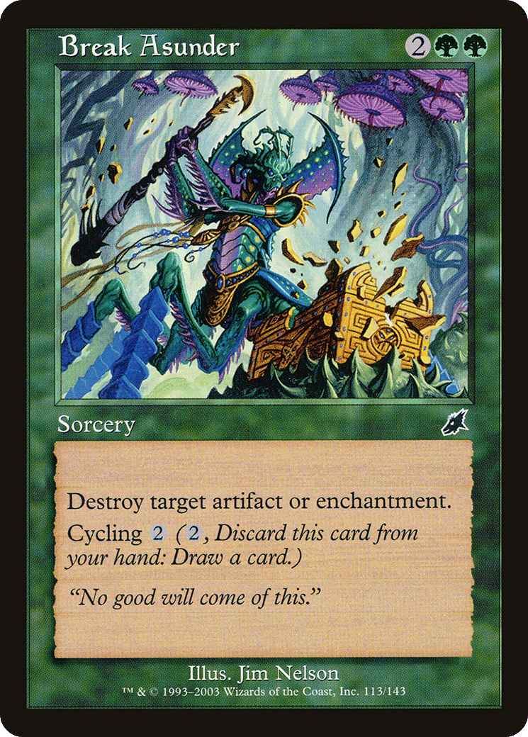 Break Asunder — Scourge — Magic: The Gathering