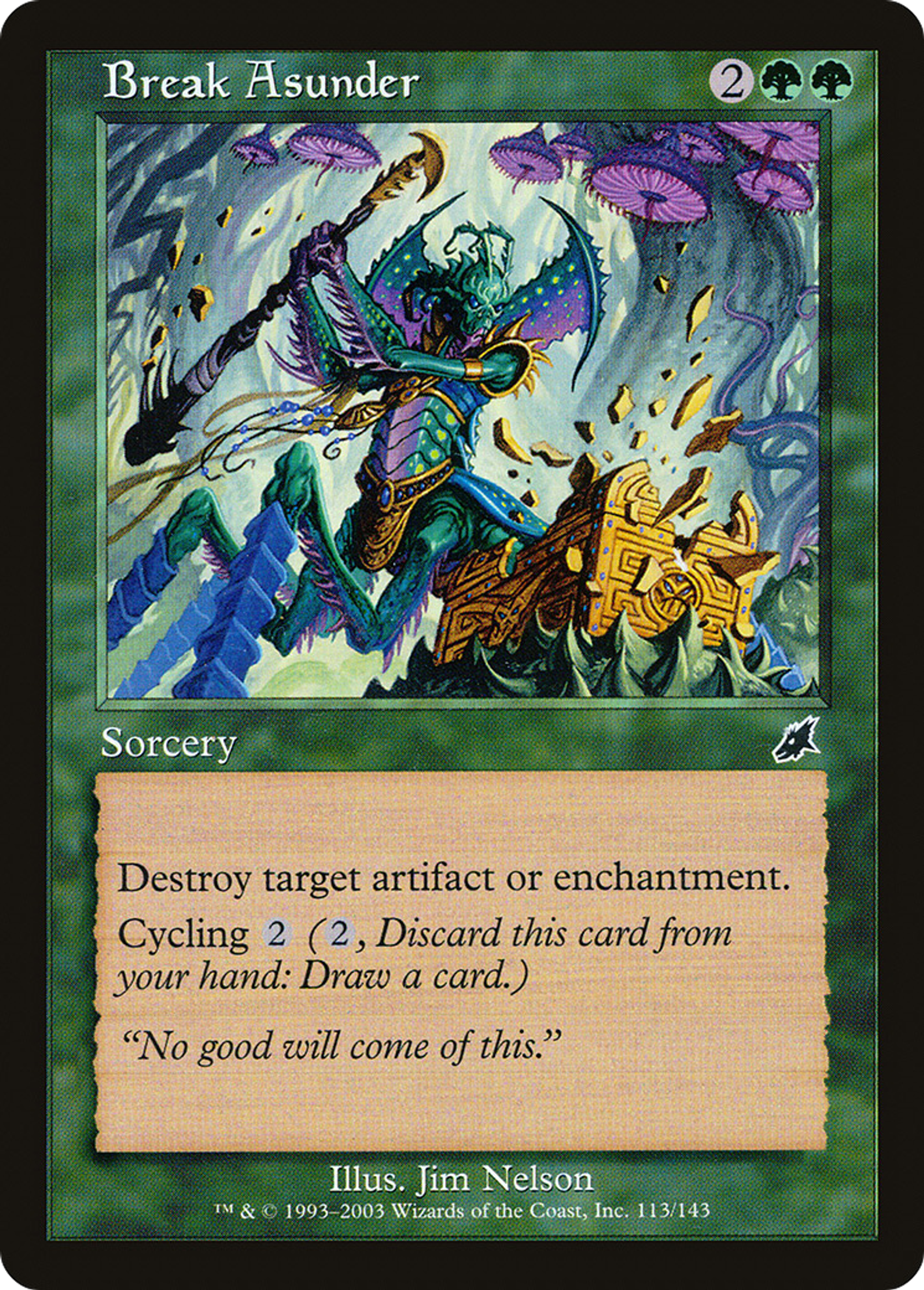 Break Asunder — Scourge — Magic: The Gathering