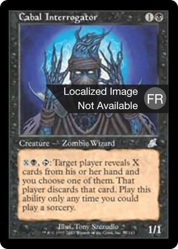 Interrogateur de la Coterie — Scourge — Magic: The Gathering