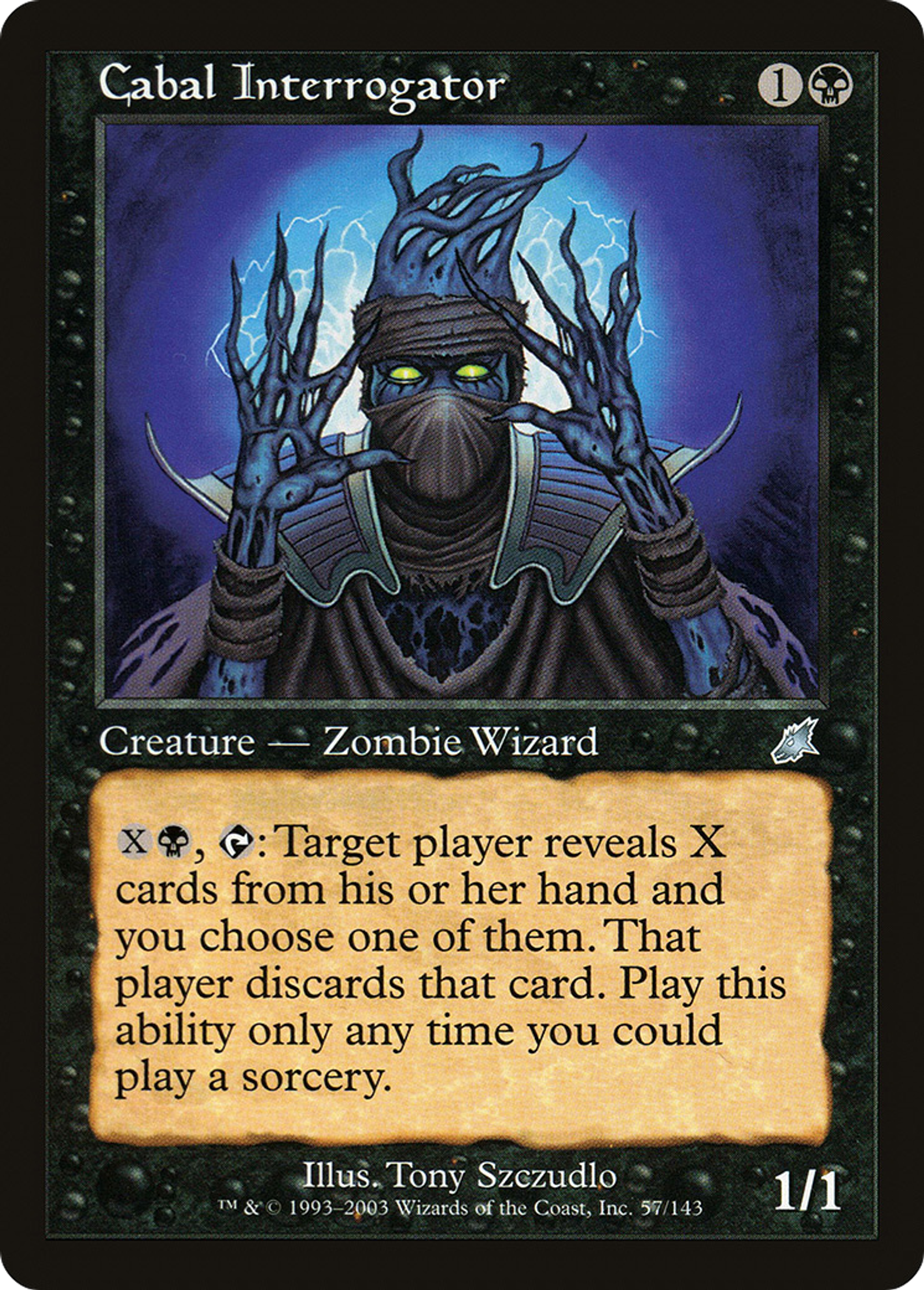 Cabal Interrogator — Scourge — Magic: The Gathering