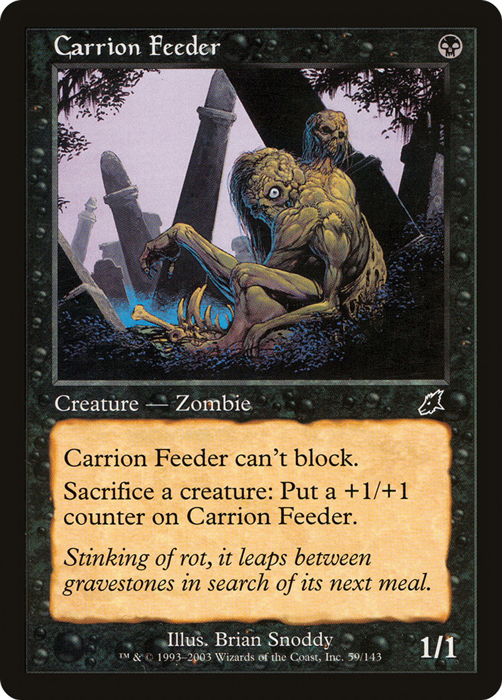 Carrion Feeder — Scourge — Magic: The Gathering