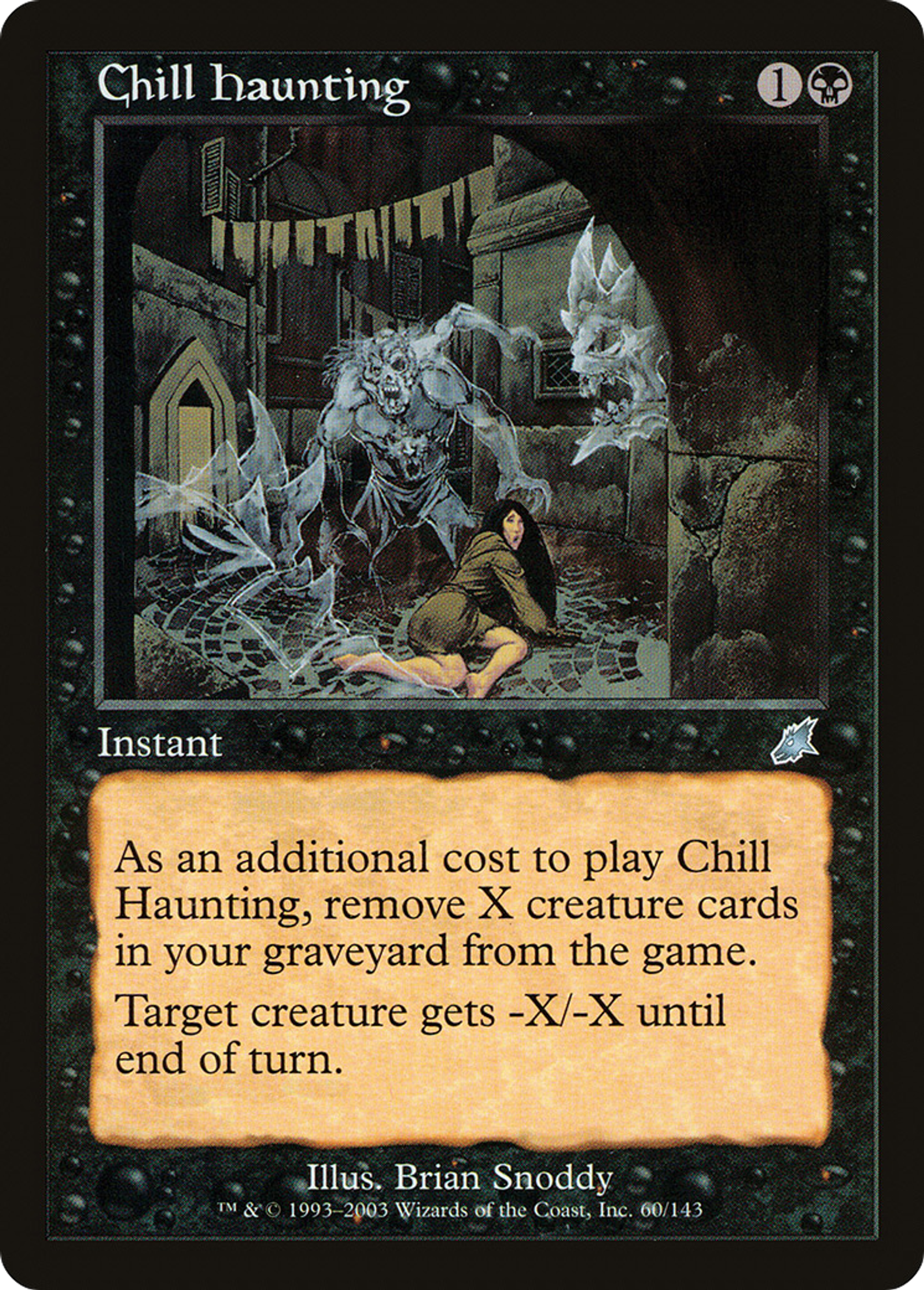Chill Haunting — Scourge — Magic: The Gathering