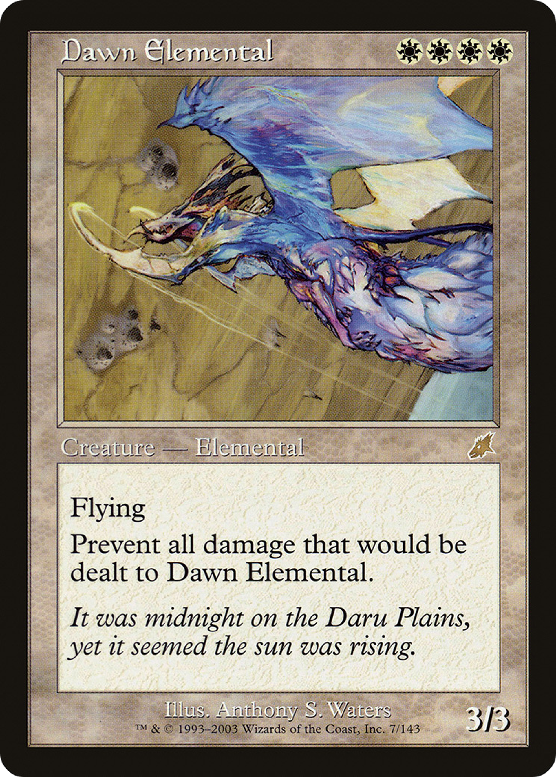 Dawn Elemental — Scourge — Magic: The Gathering