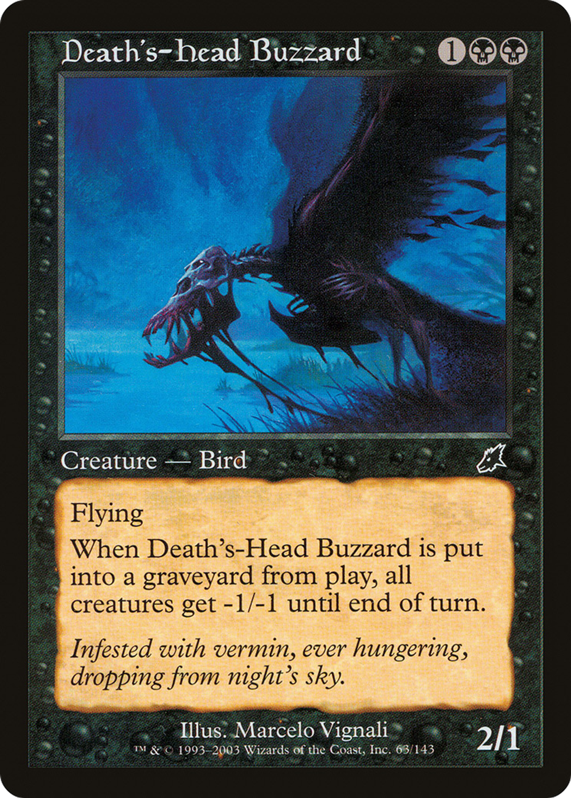 Death's-Head Buzzard — Scourge — Magic: The Gathering