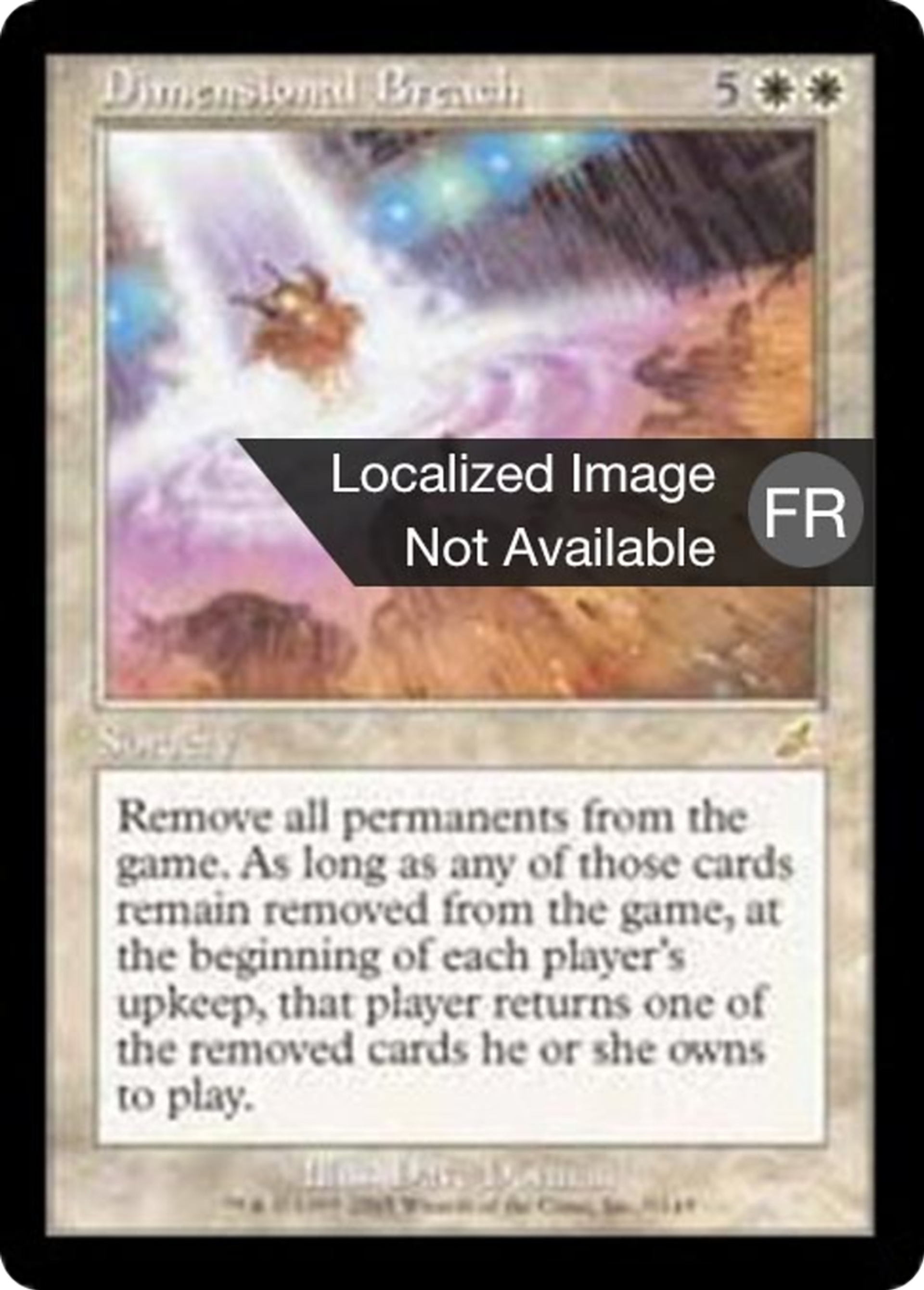 Brèche dimensionnelle — Scourge — Magic: The Gathering