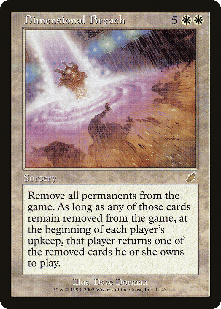 Dimensional Breach — Scourge — Magic: The Gathering