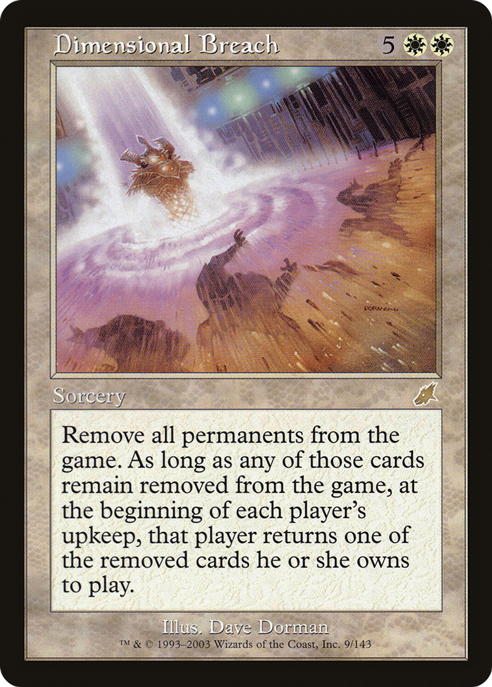 Brèche dimensionnelle — Scourge — Magic: The Gathering