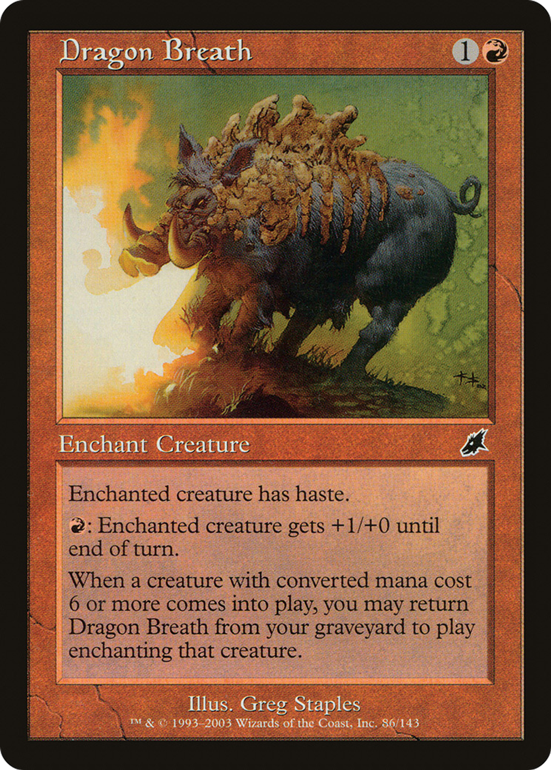 Dragon Breath — Scourge — Magic: The Gathering