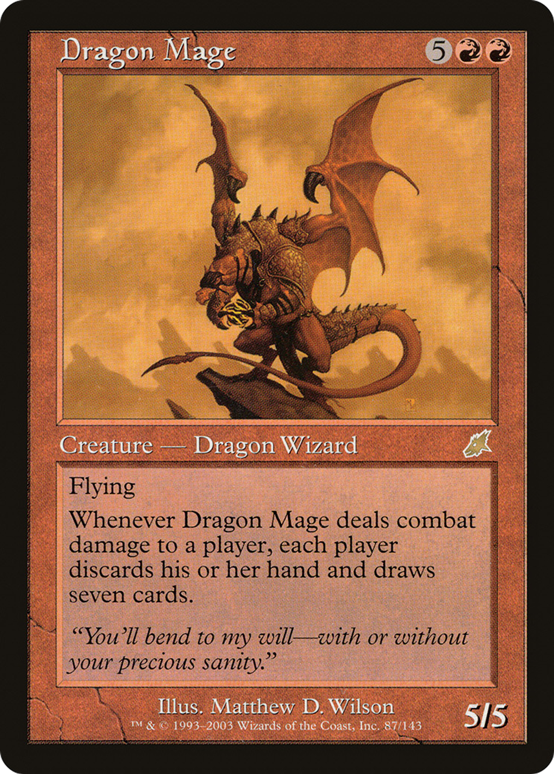 Dragon Mage — Scourge — Magic: The Gathering