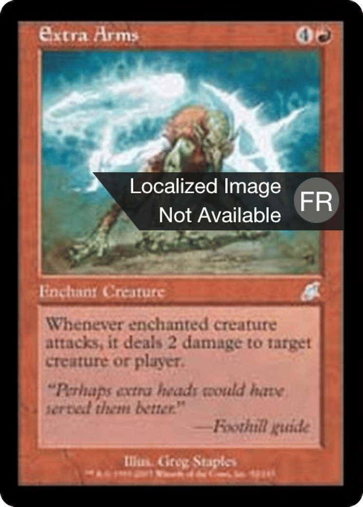Bras supplémentaires — Scourge — Magic: The Gathering