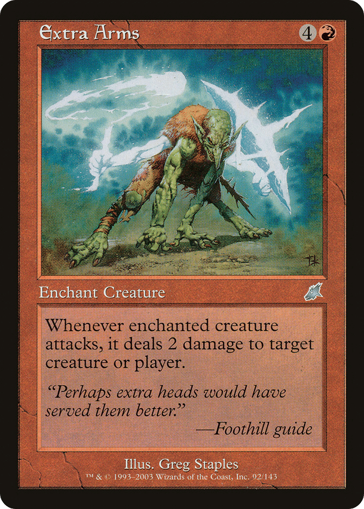 Extra Arms — Scourge — Magic: The Gathering