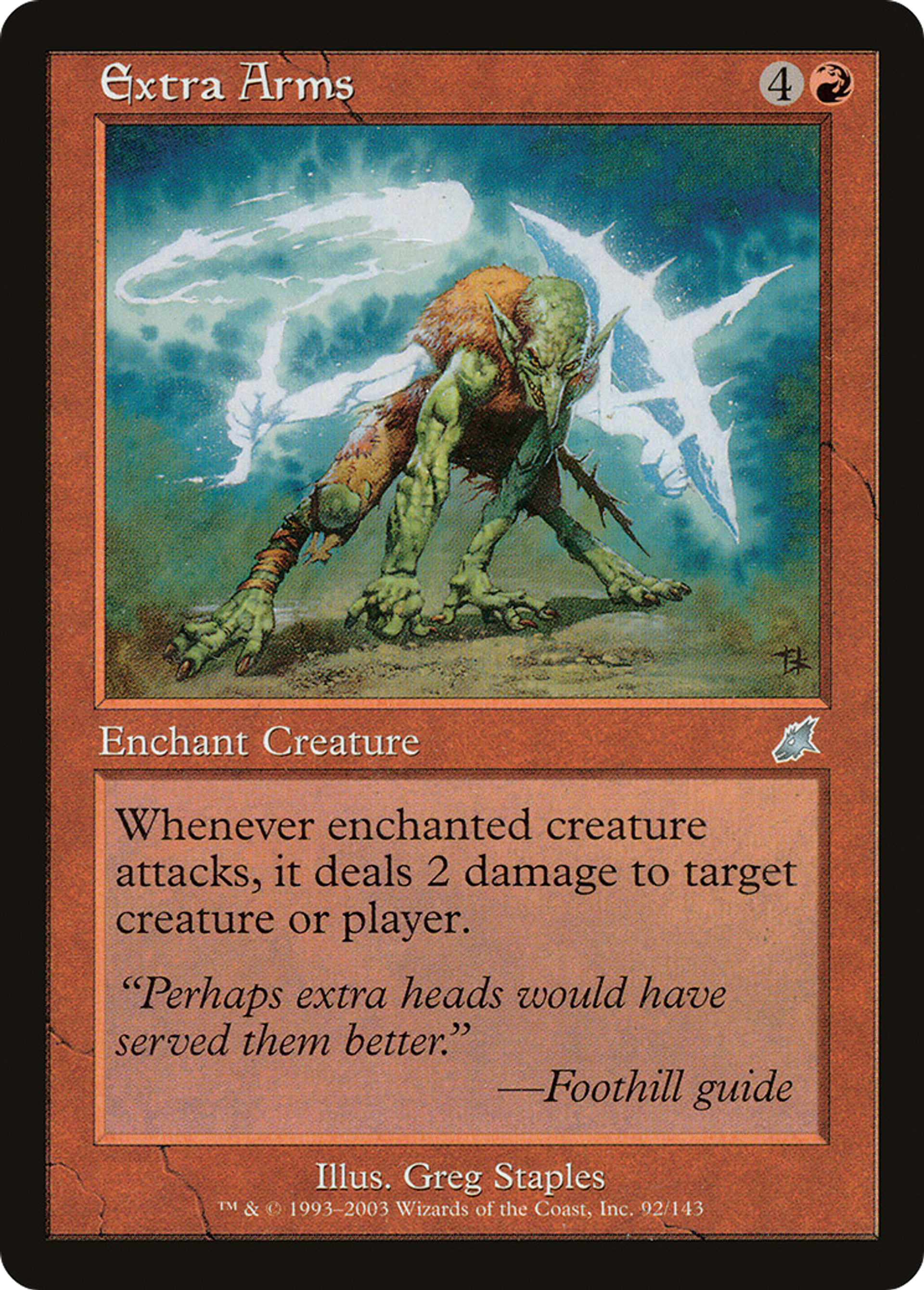 Extra Arms — Scourge — Magic: The Gathering