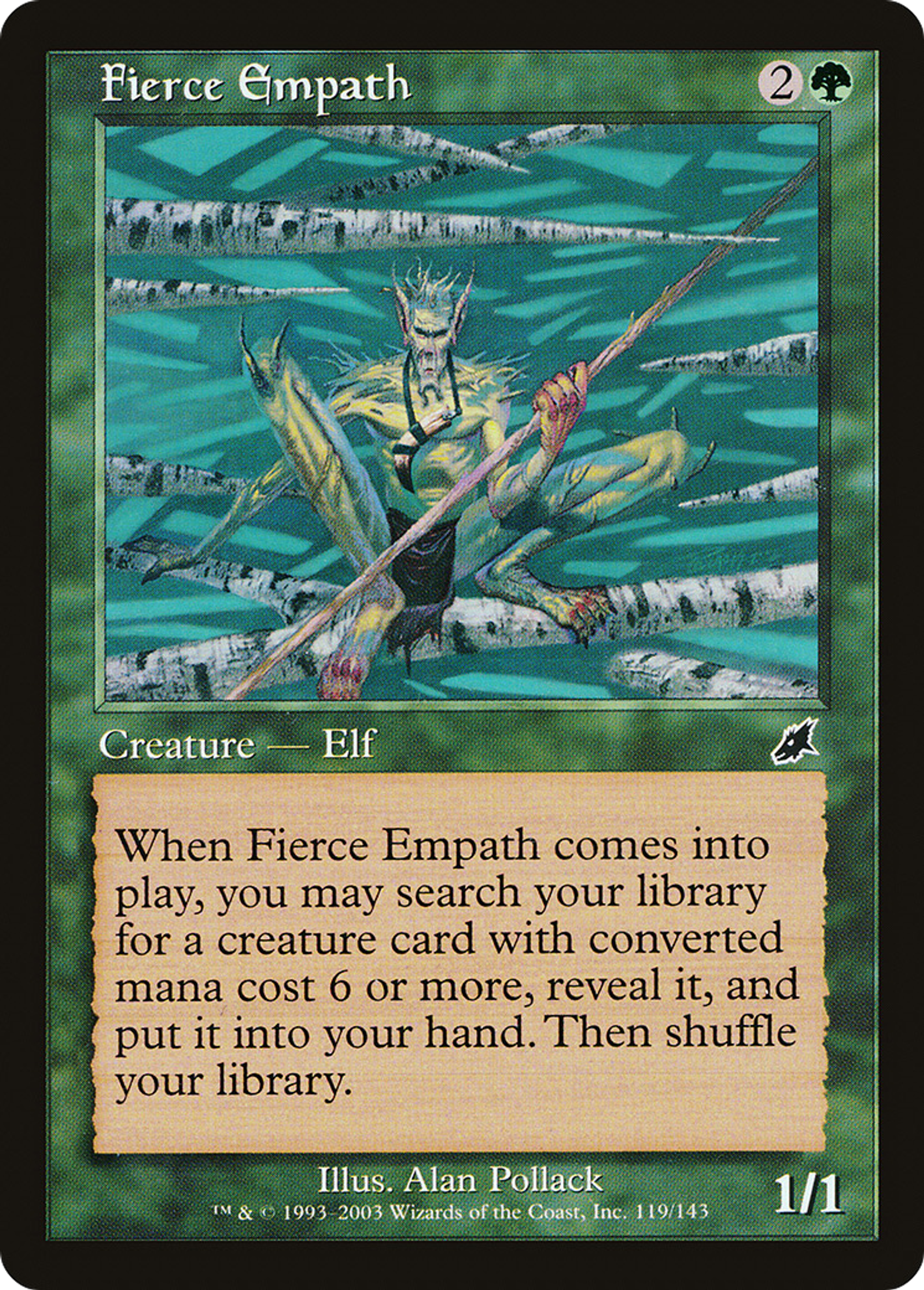 Fierce Empath — Scourge — Magic: The Gathering
