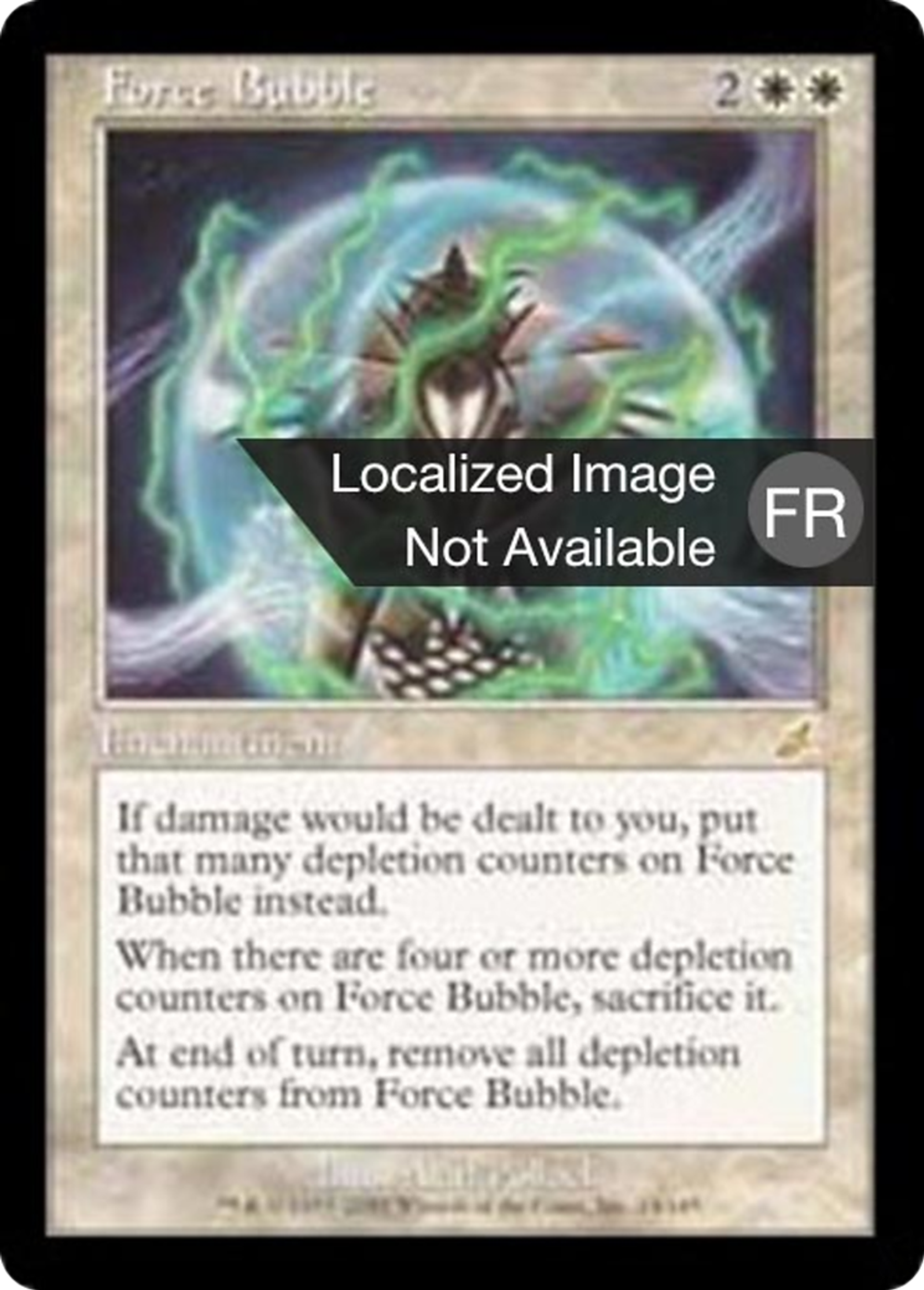 Bulle de force — Scourge — Magic: The Gathering