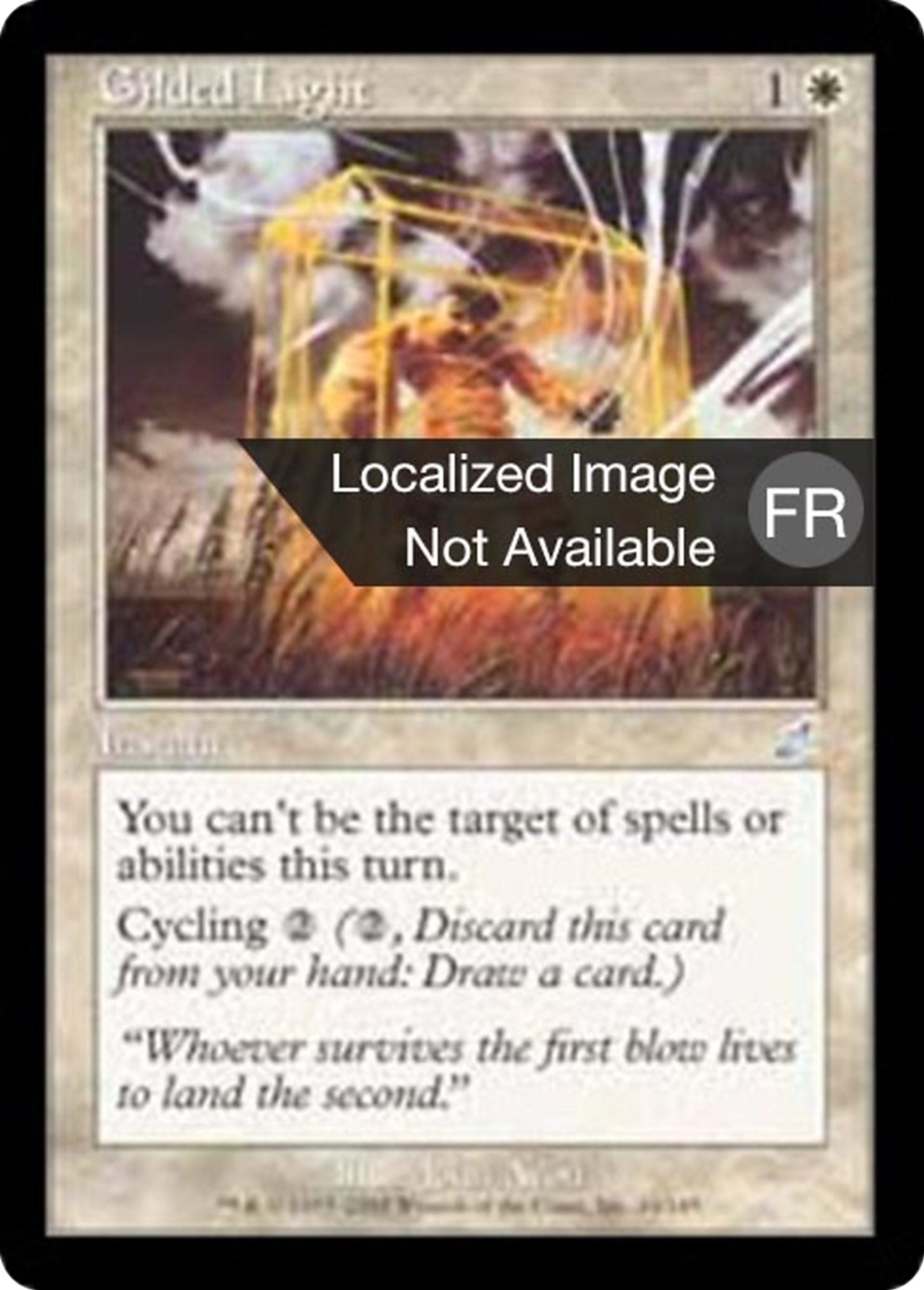 Lumière dorée — Scourge — Magic: The Gathering