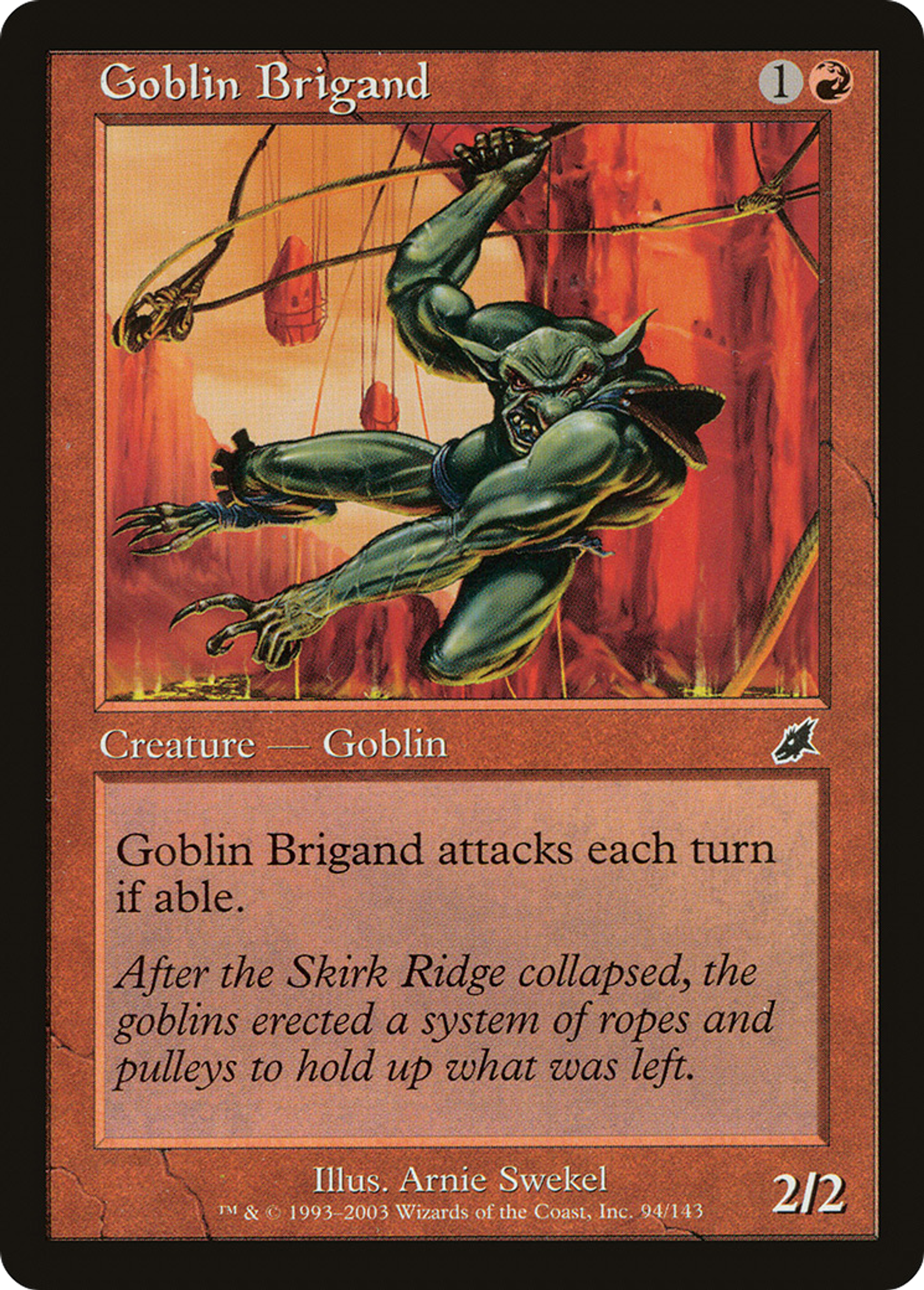 Goblin Brigand — Scourge — Magic: The Gathering