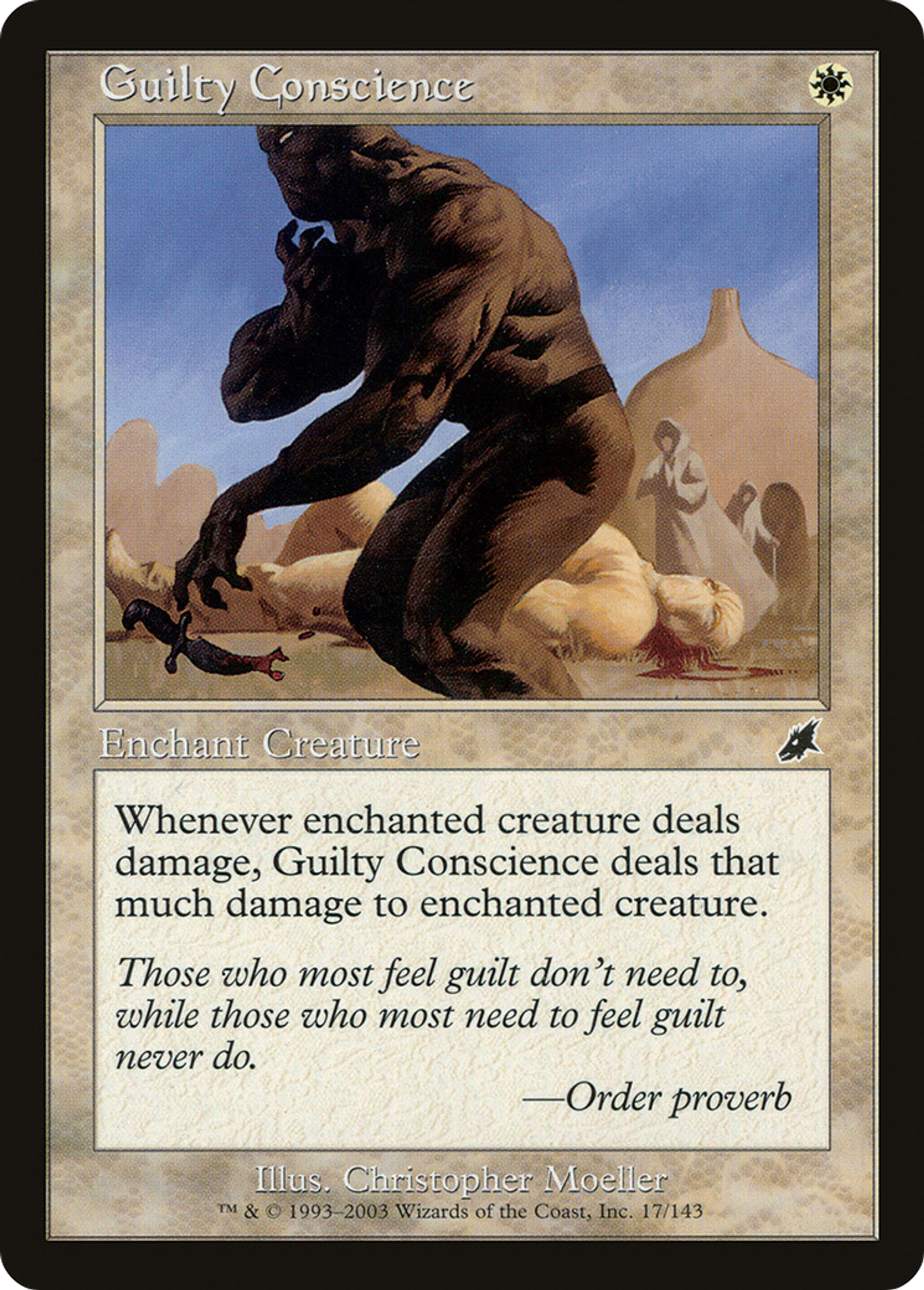 Conscience coupable — Scourge — Magic: The Gathering