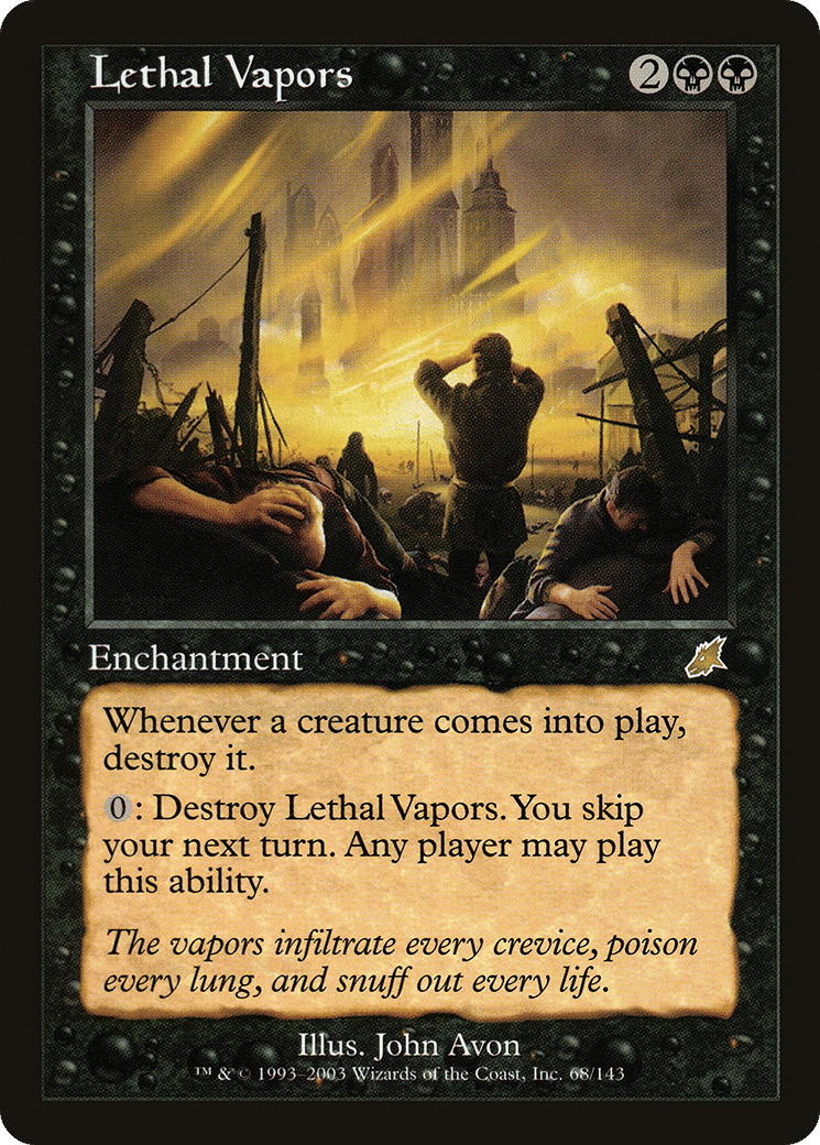 Lethal Vapors — Scourge — Magic: The Gathering