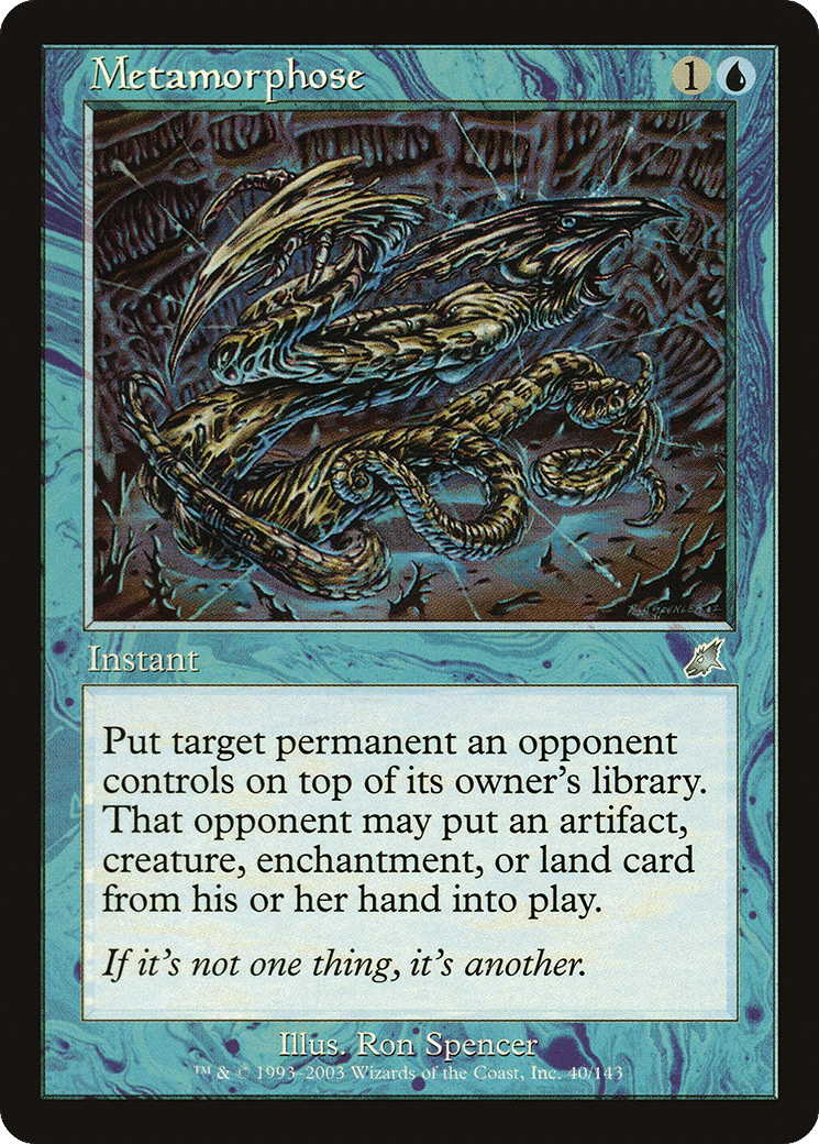 Metamorphose — Scourge — Magic: The Gathering