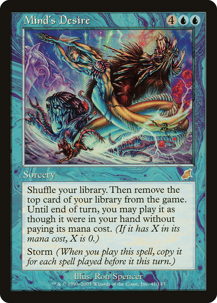 Mind's Desire — Scourge — Magic: The Gathering