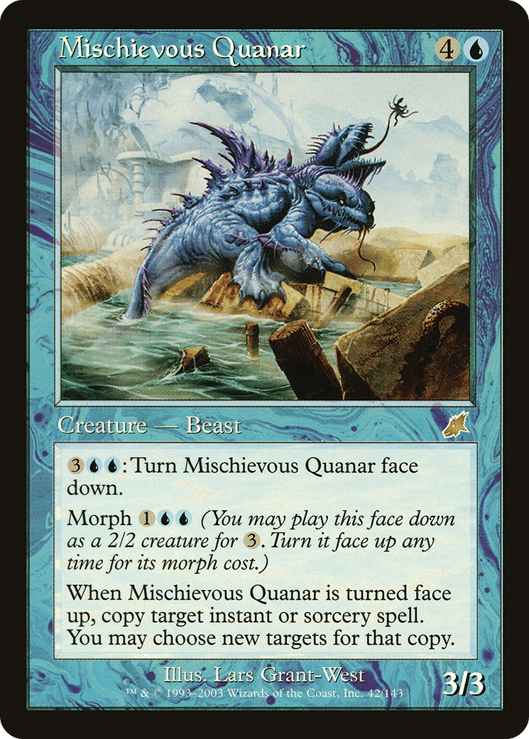 Mischievous Quanar — Scourge — Magic: The Gathering