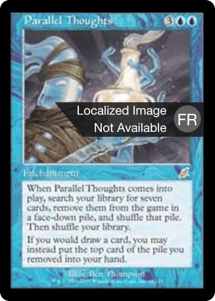Pensées parallèles — Scourge — Magic: The Gathering