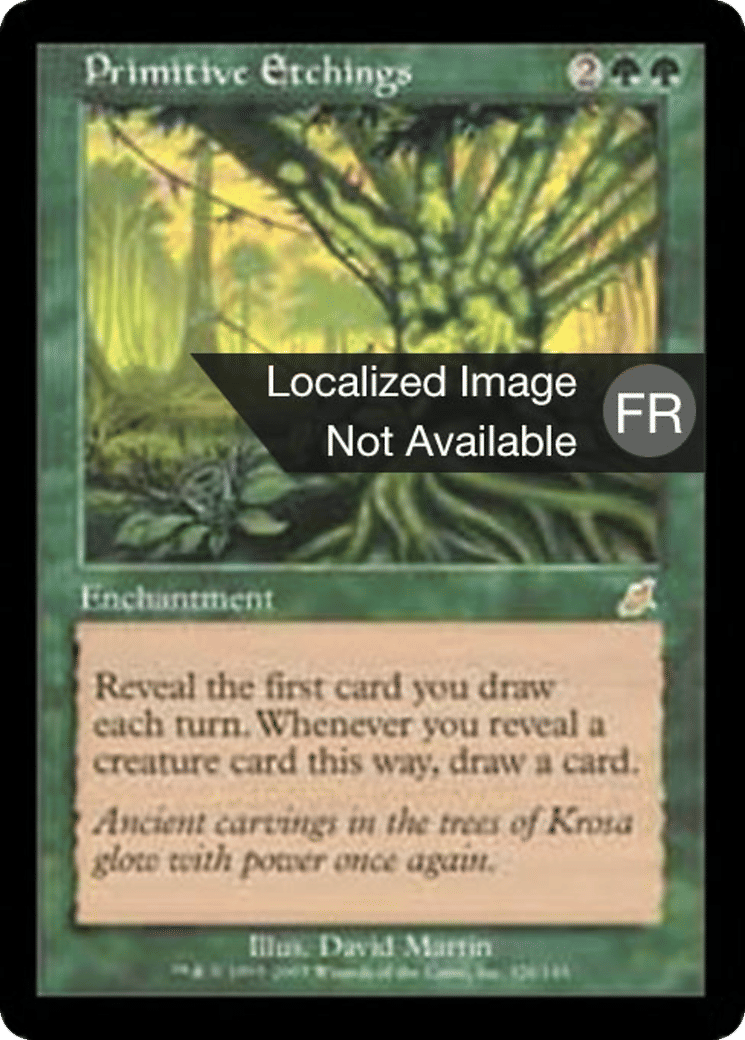 Gravures primitives — Scourge — Magic: The Gathering