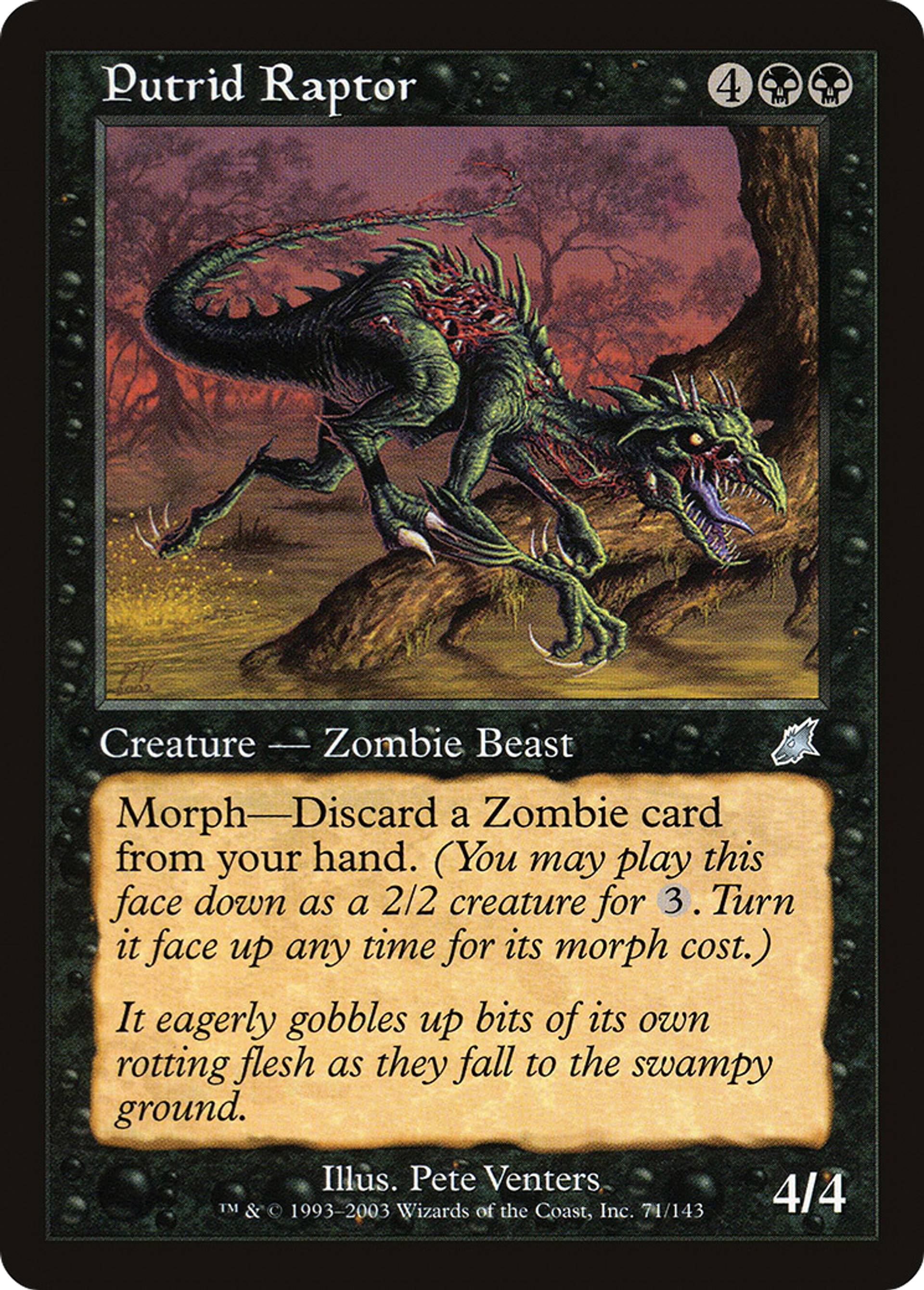 Putrid Raptor — Scourge — Magic: The Gathering