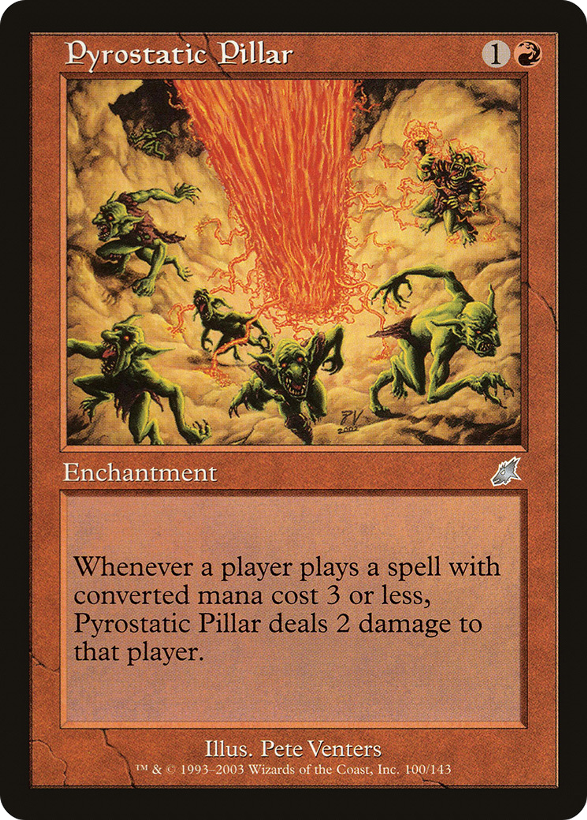 Pyrostatic Pillar — Scourge — Magic: The Gathering