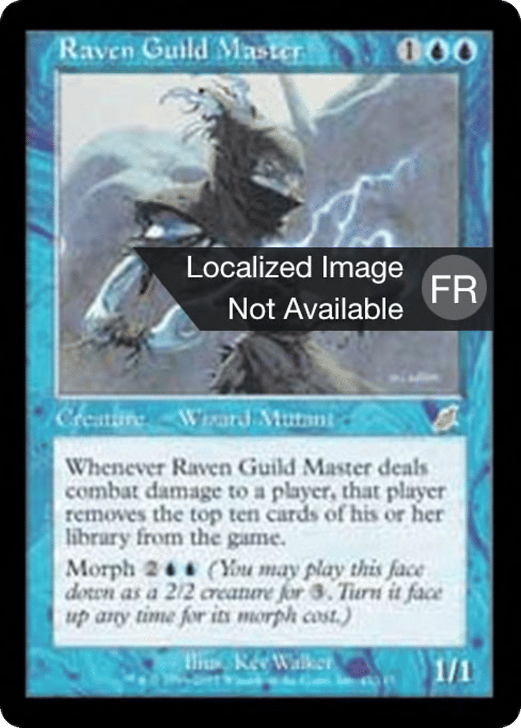 Maître de la guilde du corbeau — Scourge — Magic: The Gathering