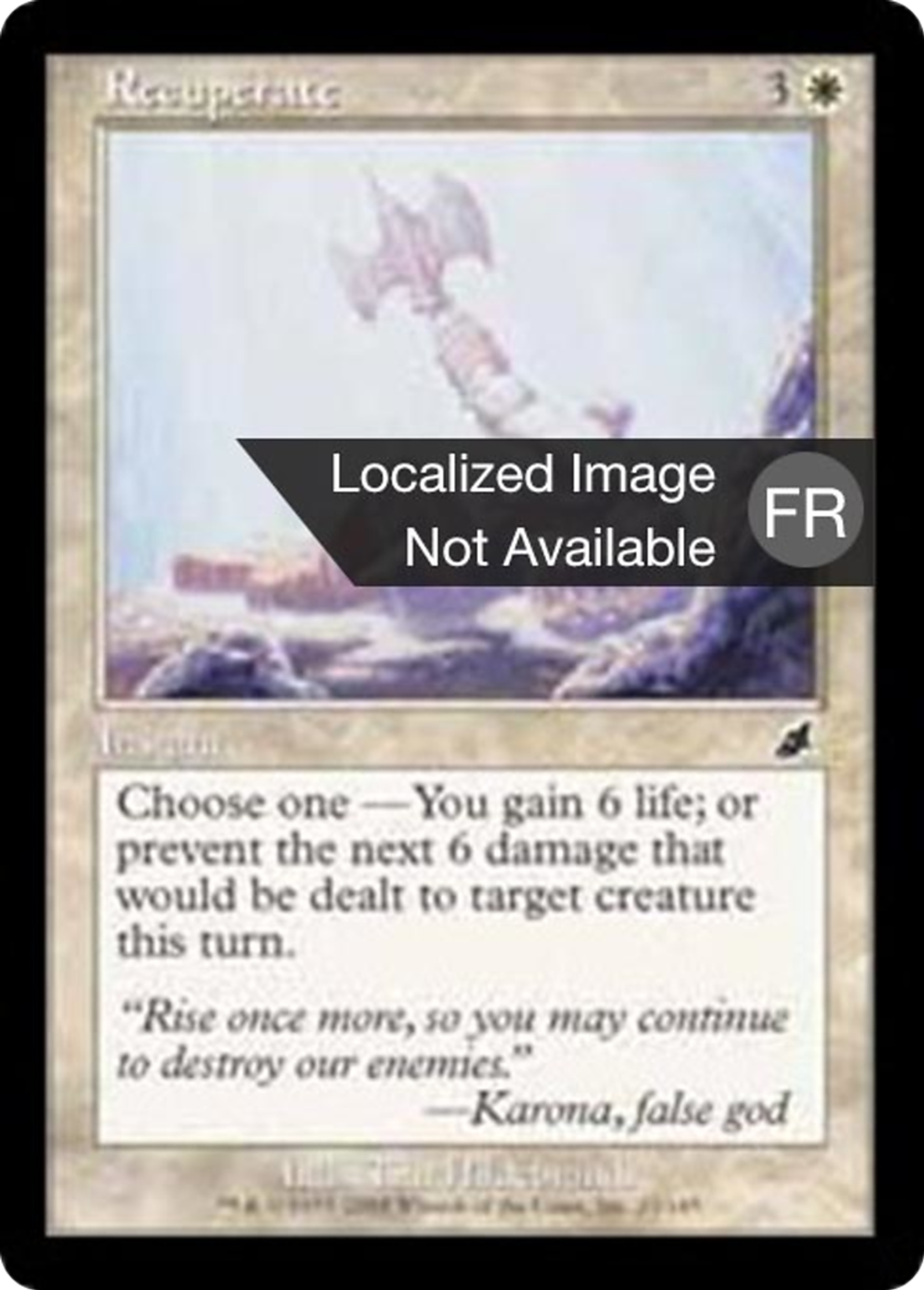 Analepsie — Scourge — Magic: The Gathering