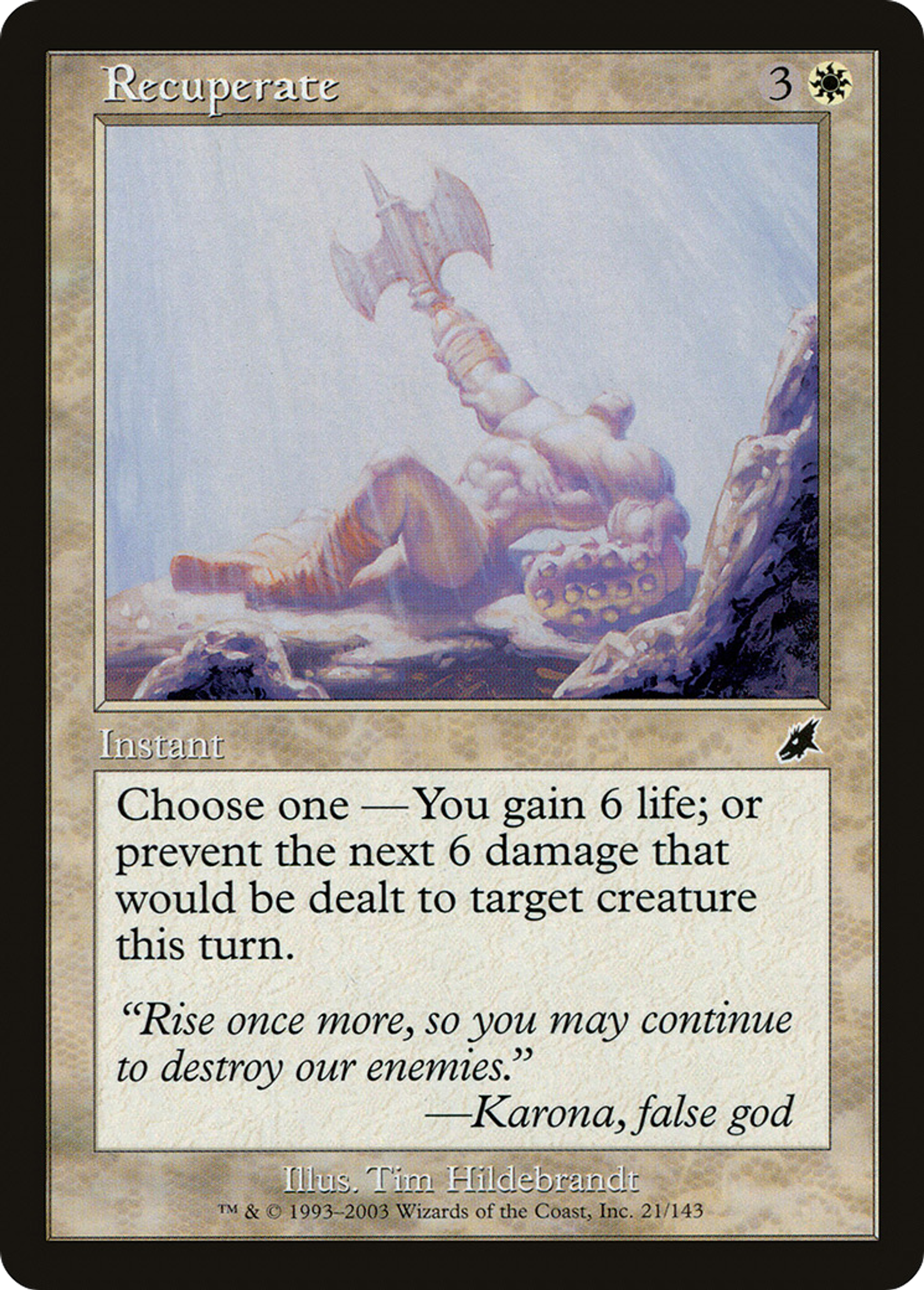 Recuperate — Scourge — Magic: The Gathering