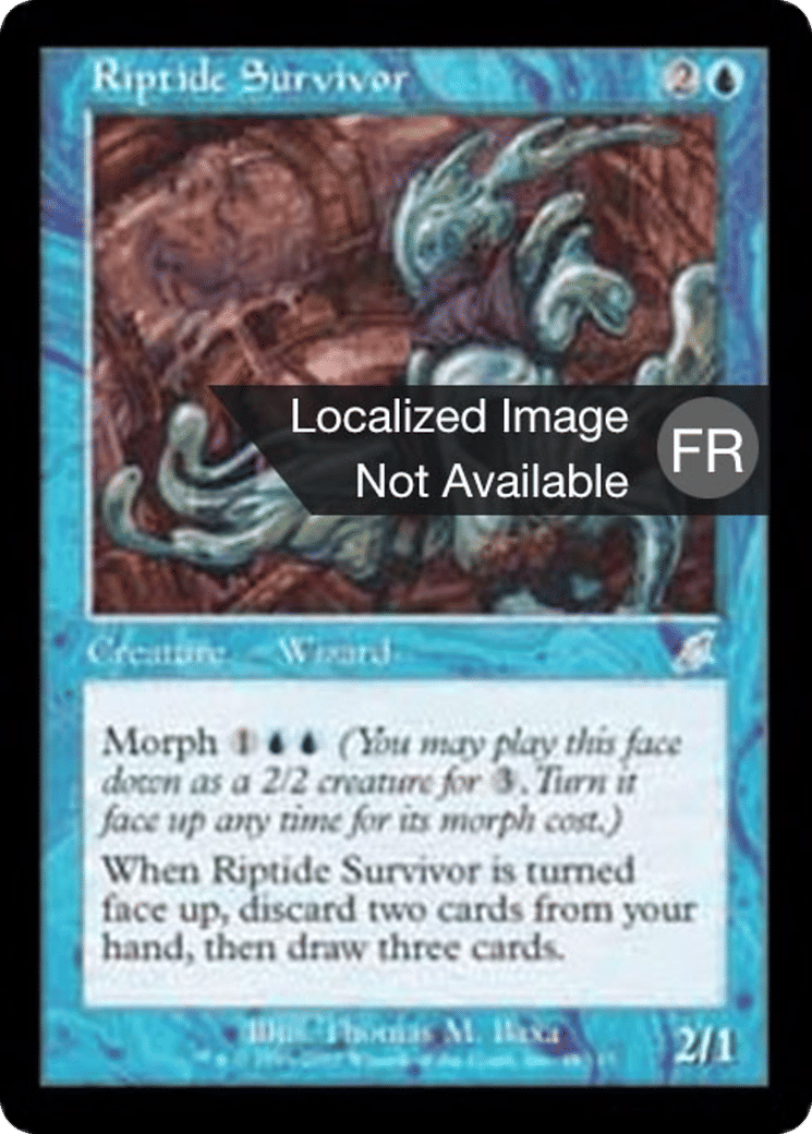 Rescapé du projet Jusant — Scourge — Magic: The Gathering