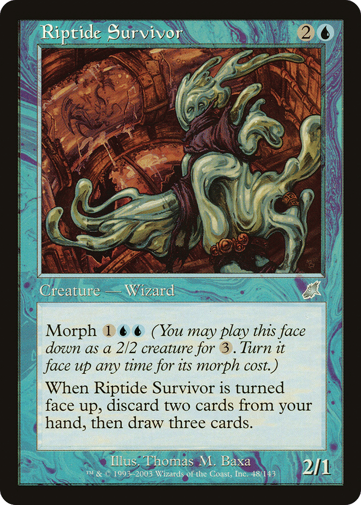 Riptide Survivor — Scourge — Magic: The Gathering