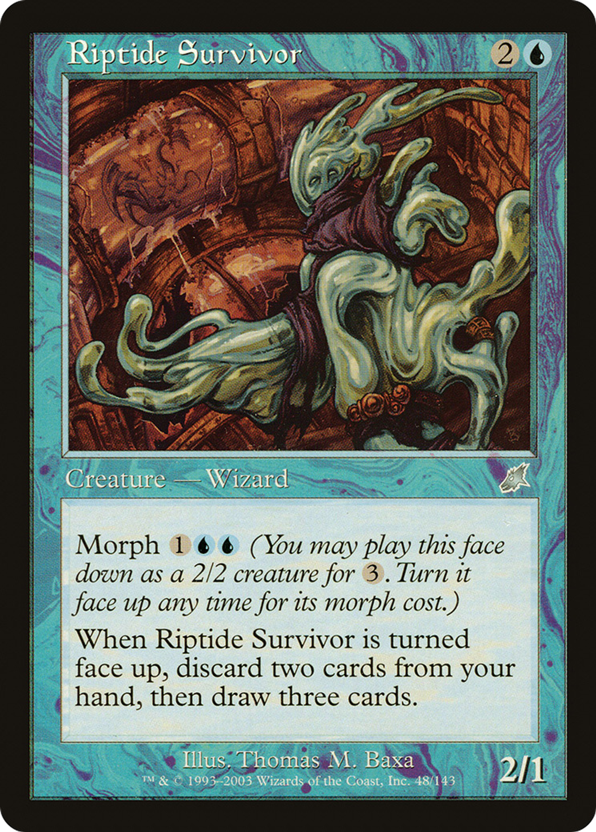 Riptide Survivor — Scourge — Magic: The Gathering