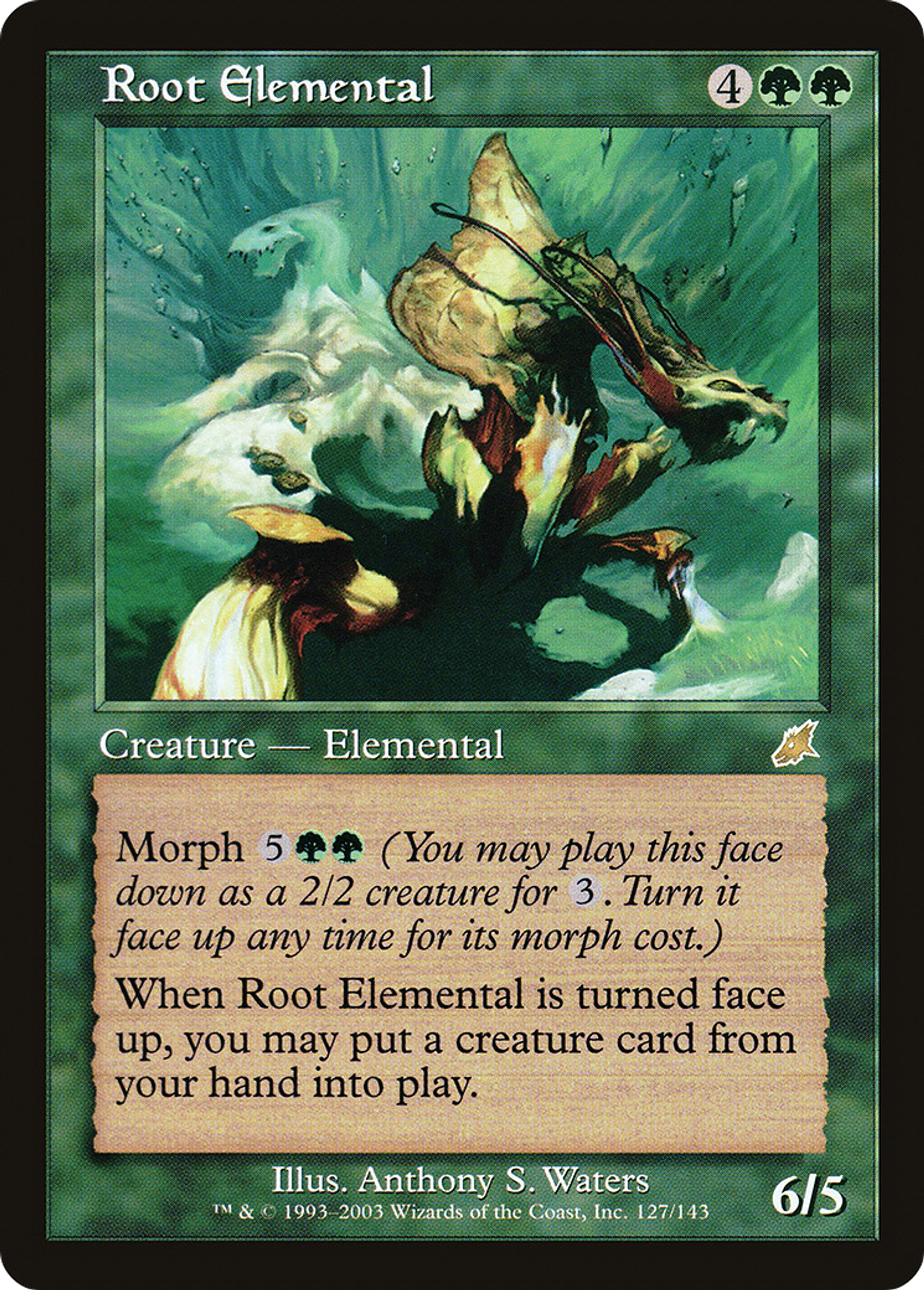 Root Elemental — Scourge — Magic: The Gathering