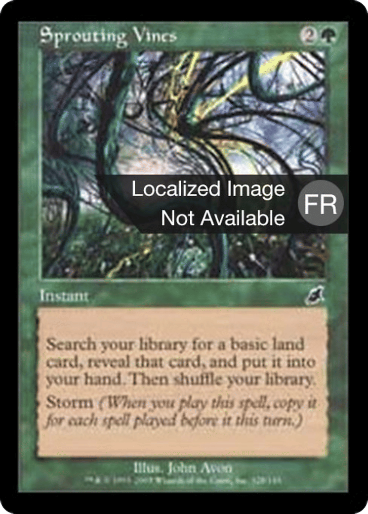 Vignes bourgeonnantes — Scourge — Magic: The Gathering