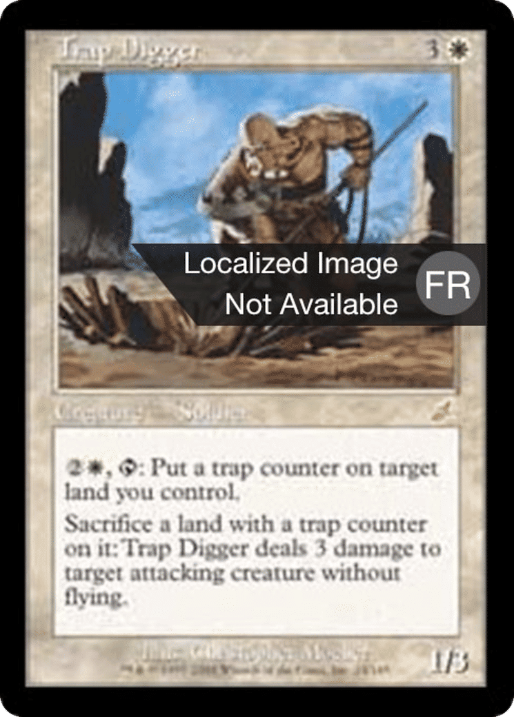 Creuseur de pièges — Scourge — Magic: The Gathering