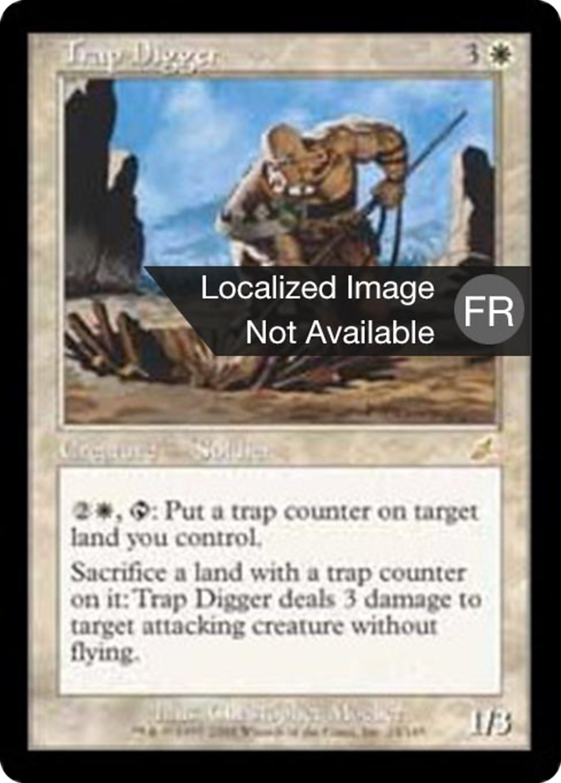 Creuseur de pièges — Scourge — Magic: The Gathering