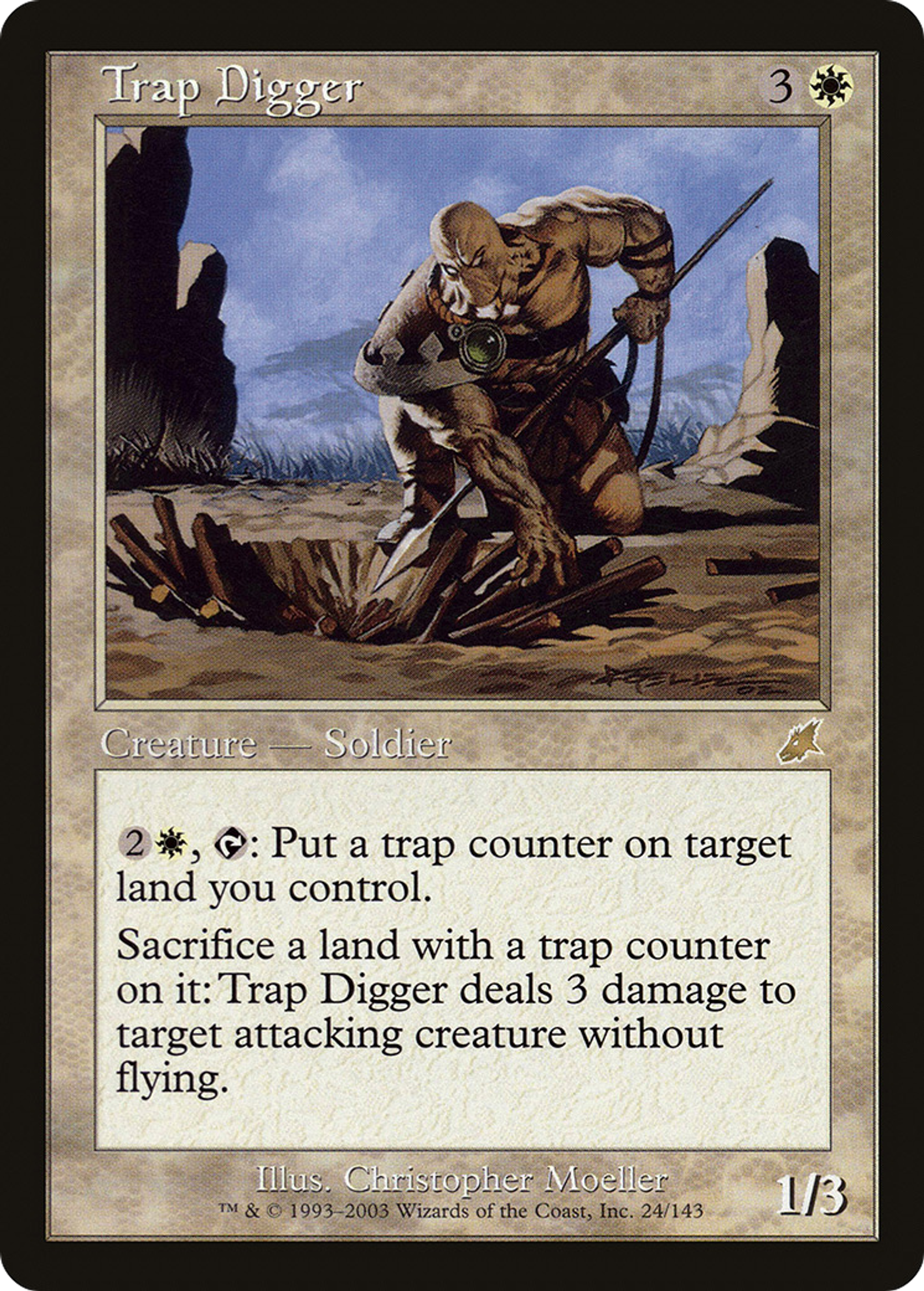 Trap Digger — Scourge — Magic: The Gathering