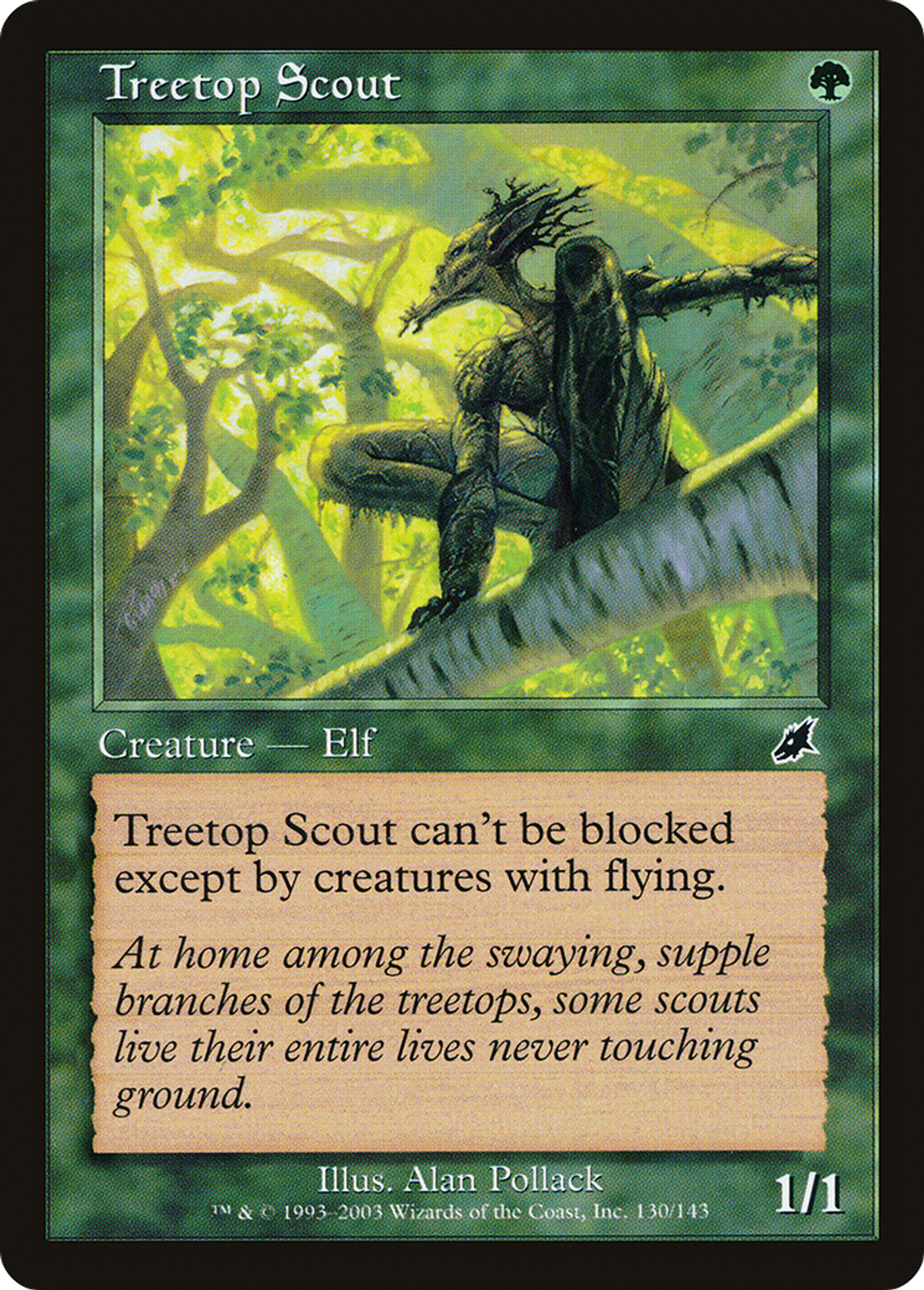 Treetop Scout — Scourge — Magic: The Gathering