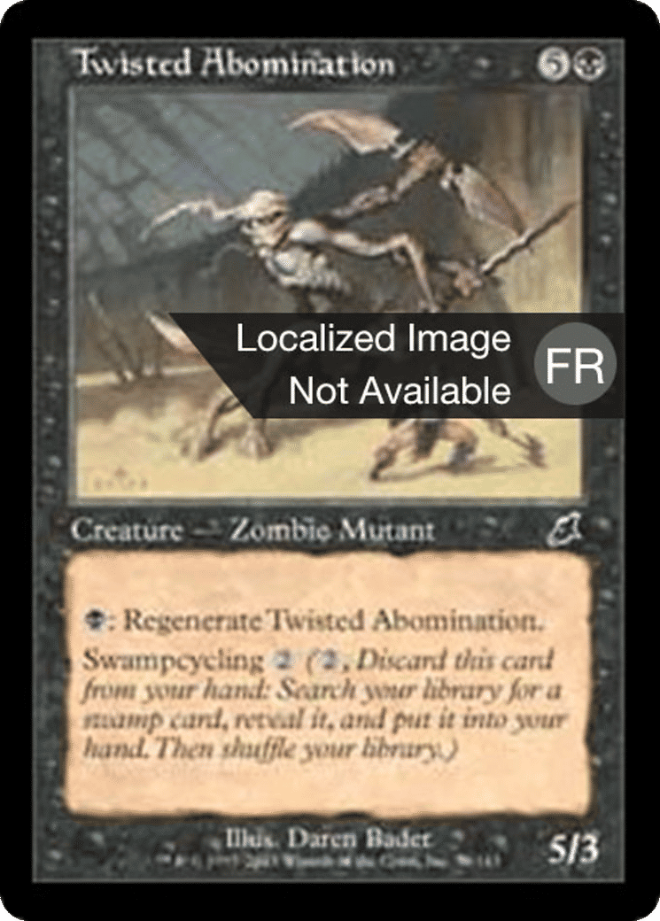 Abomination perverse — Scourge — Magic: The Gathering