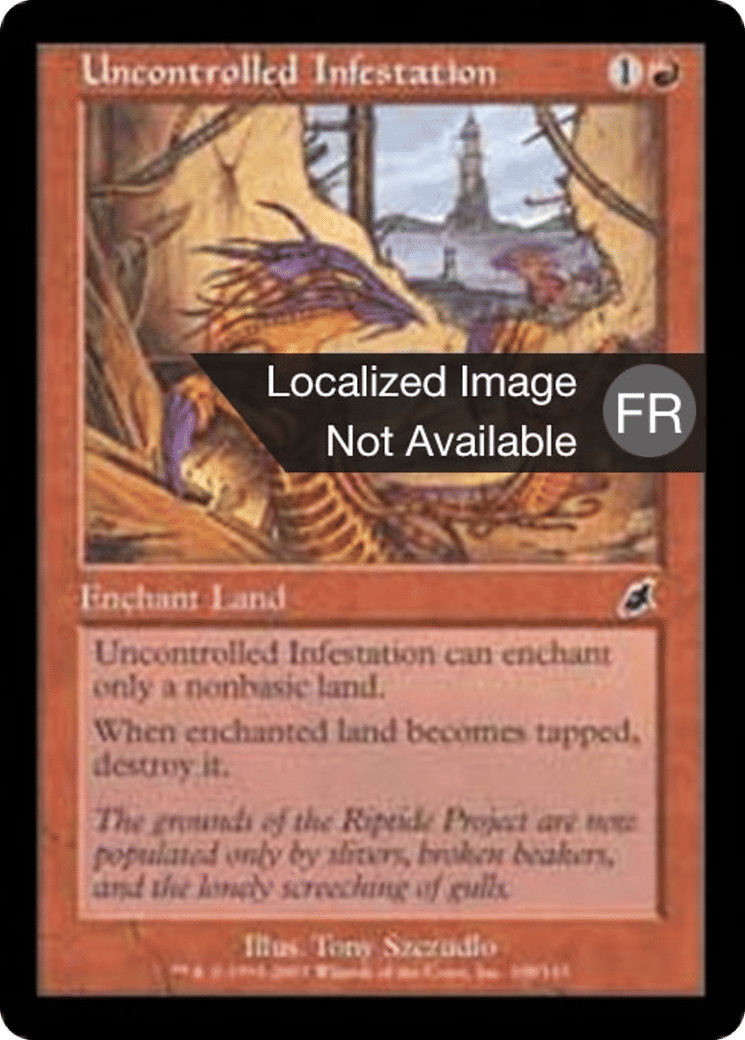 Infestation incontrôlée — Scourge — Magic: The Gathering