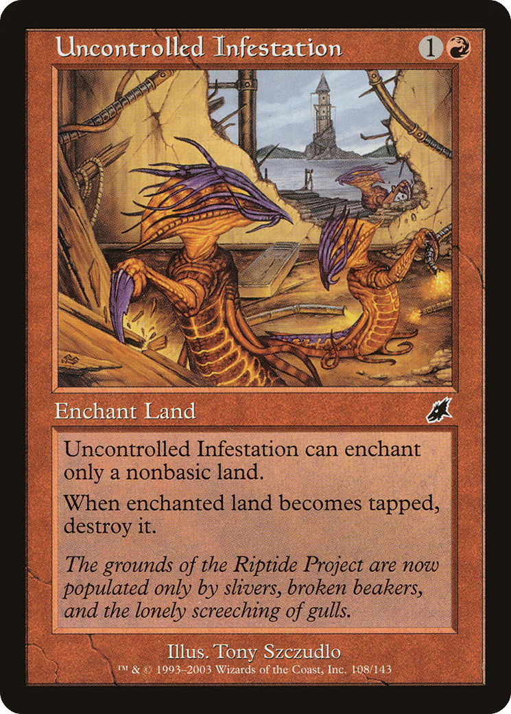 Uncontrolled Infestation — Scourge — Magic: The Gathering