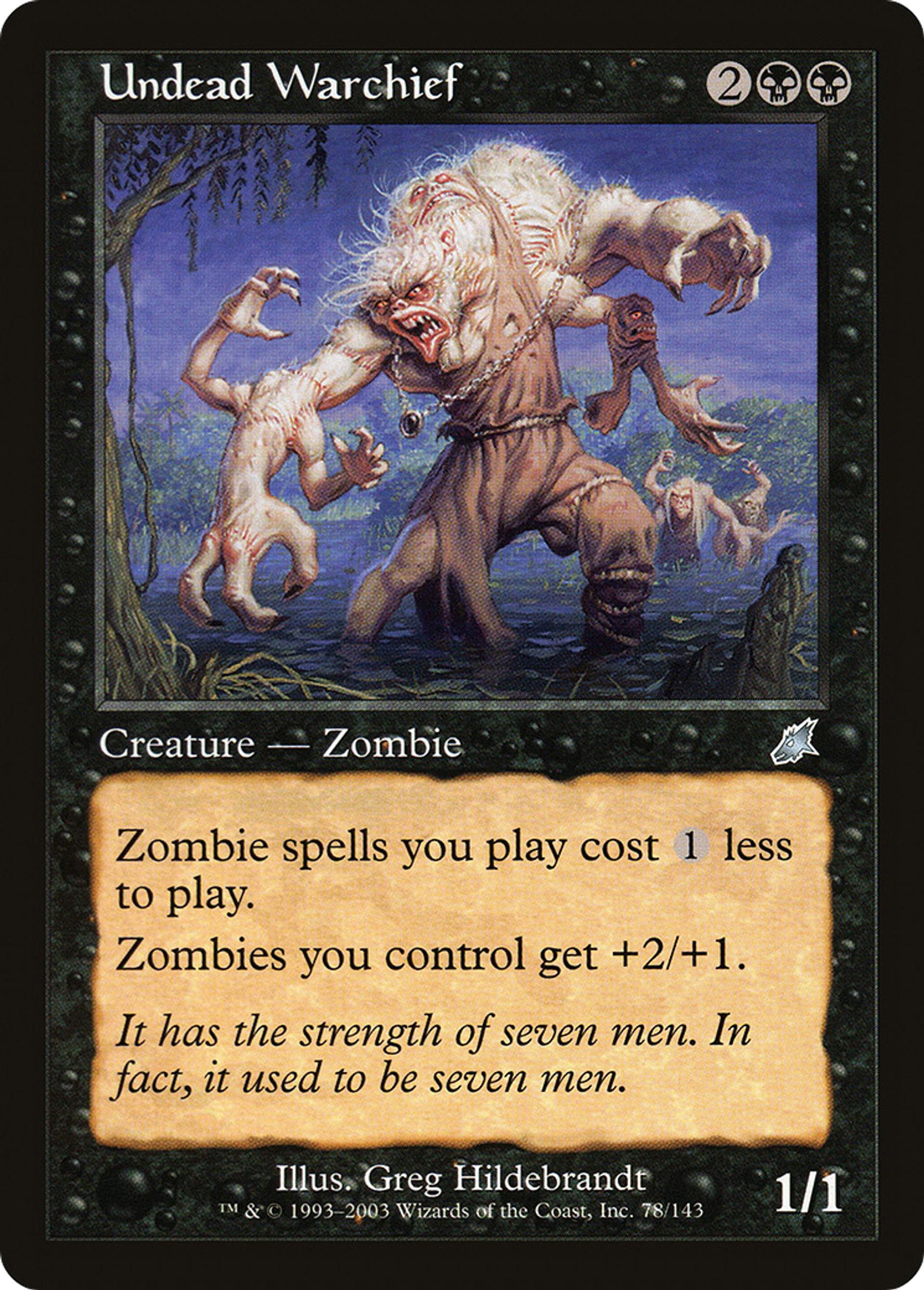 Undead Warchief — Scourge — Magic: The Gathering