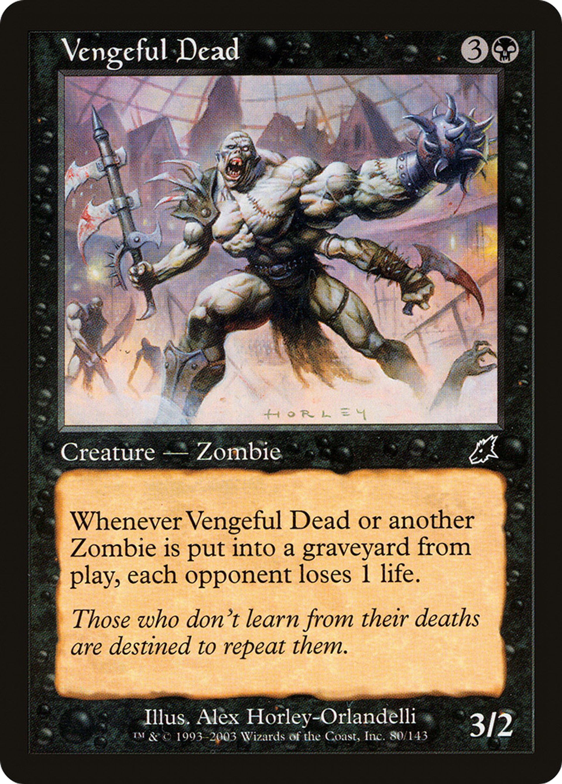 Mort vengeur — Scourge — Magic: The Gathering